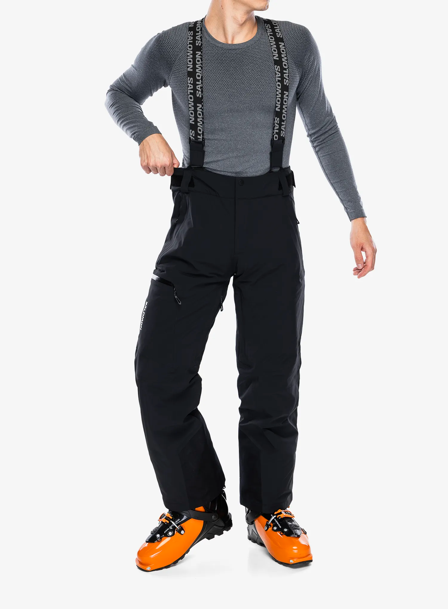 Штани лижні чоловічі Salomon Brilliant Pant - deep black