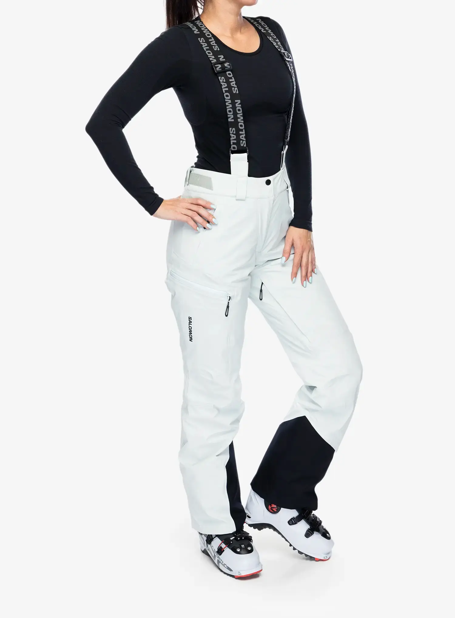 Штани лижні жіночі Salomon Brilliant Pant - misty blue