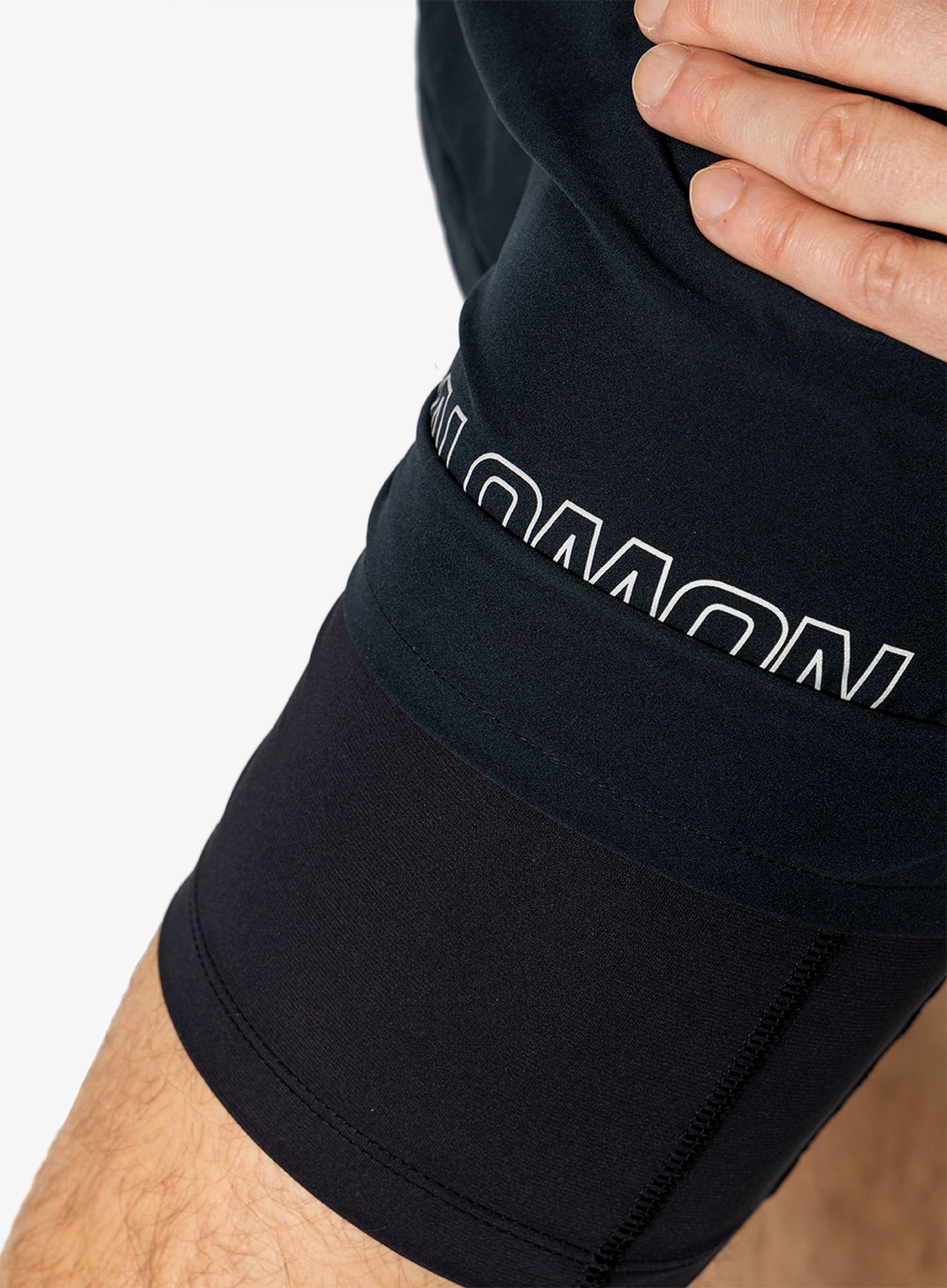 Шорти для бігу Salomon Cross 2in1 Shorts - deep black
