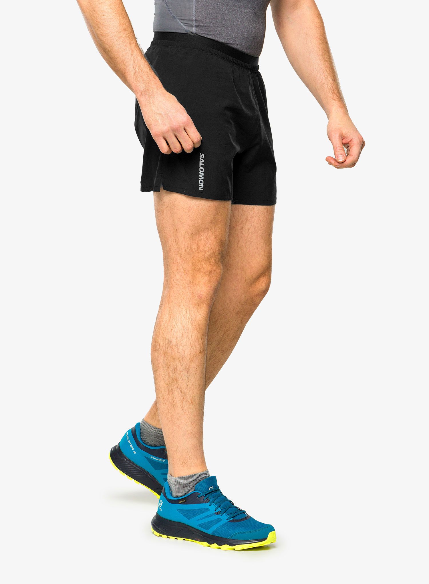 Шорти для бігу Salomon Cross 5 Shorts - deep black