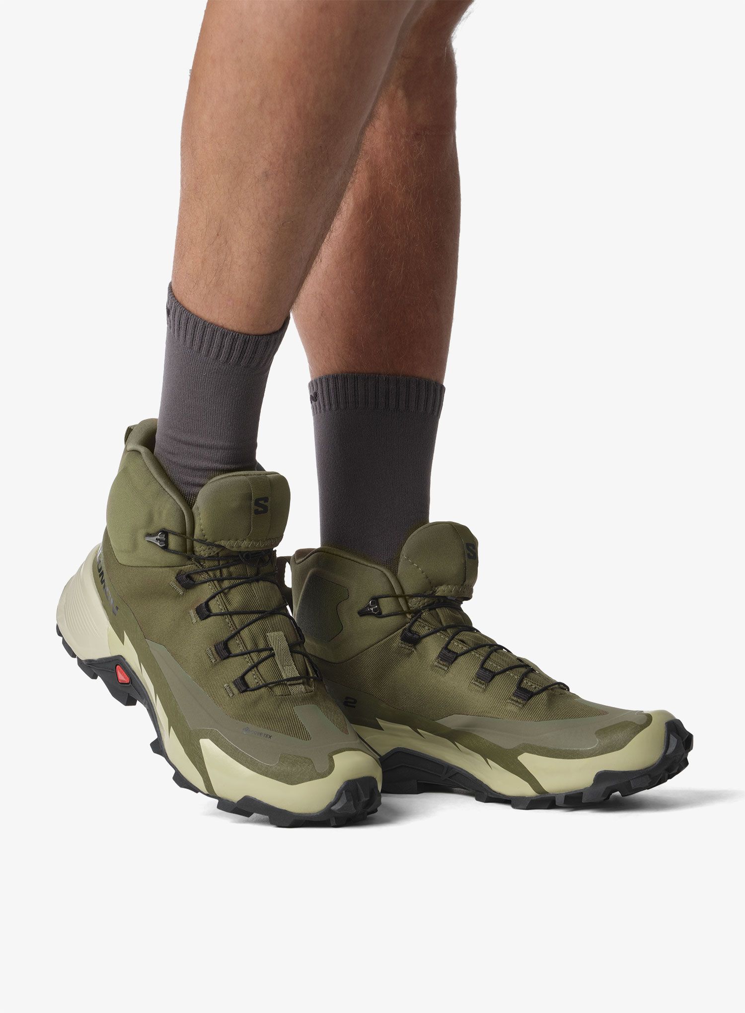 Черевики туристичні Salomon Cross Hike Mid GTX 2 - olive/moss