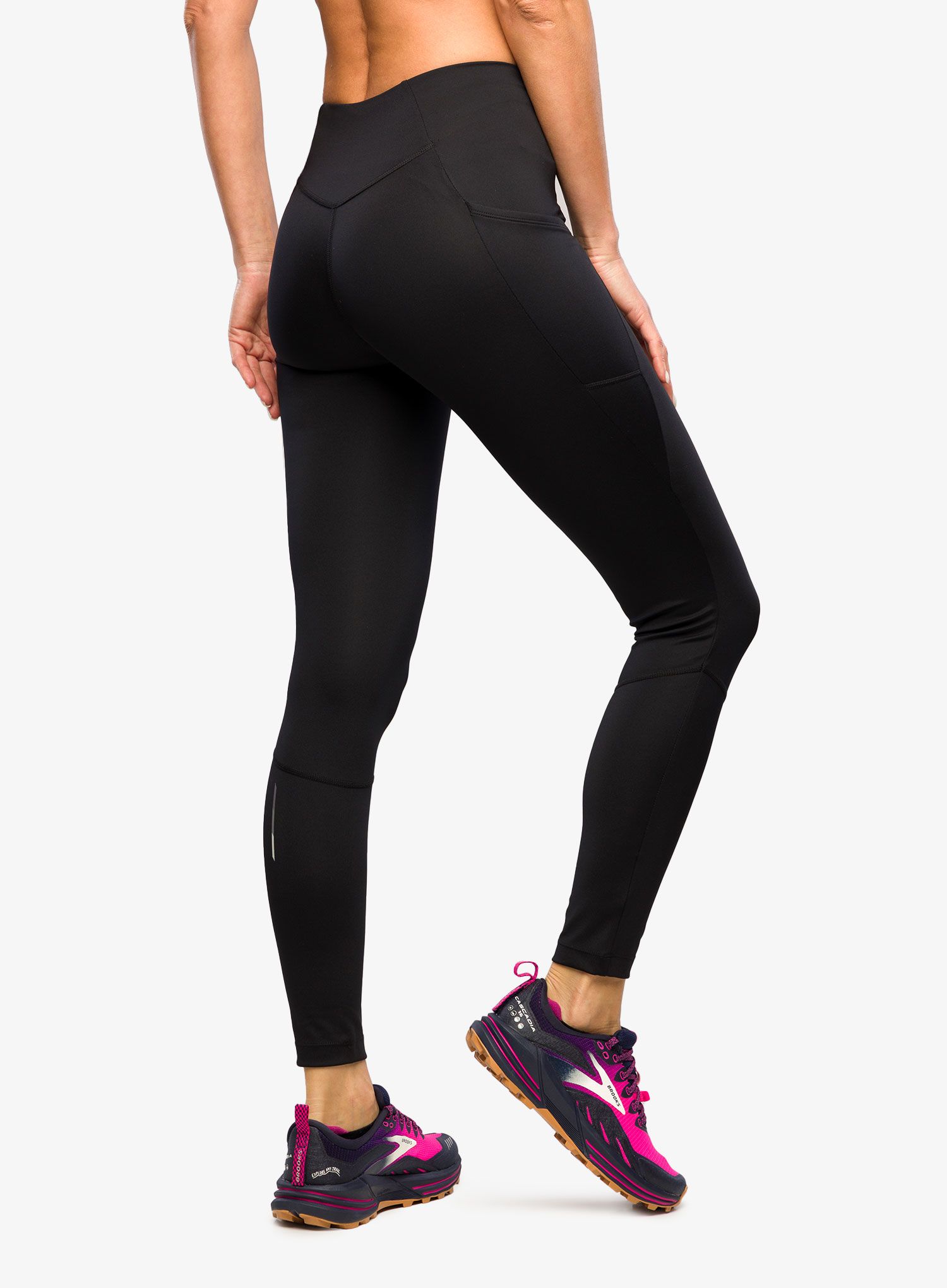 Штани для бігу жіночі Salomon Cross Run 28 Tight - deep black