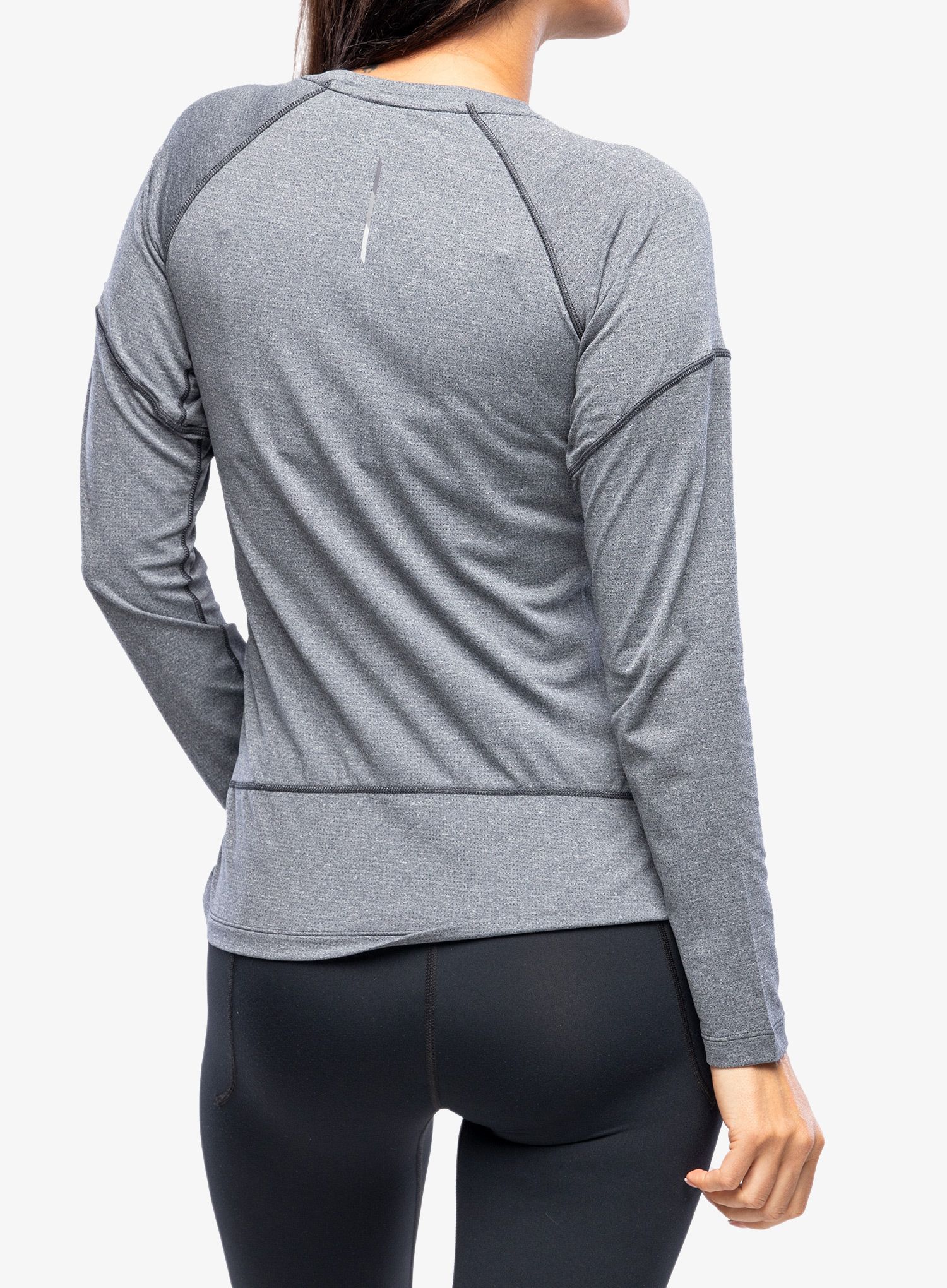 Кофта жіноча без каптура Salomon Cross Run LS Tee - black