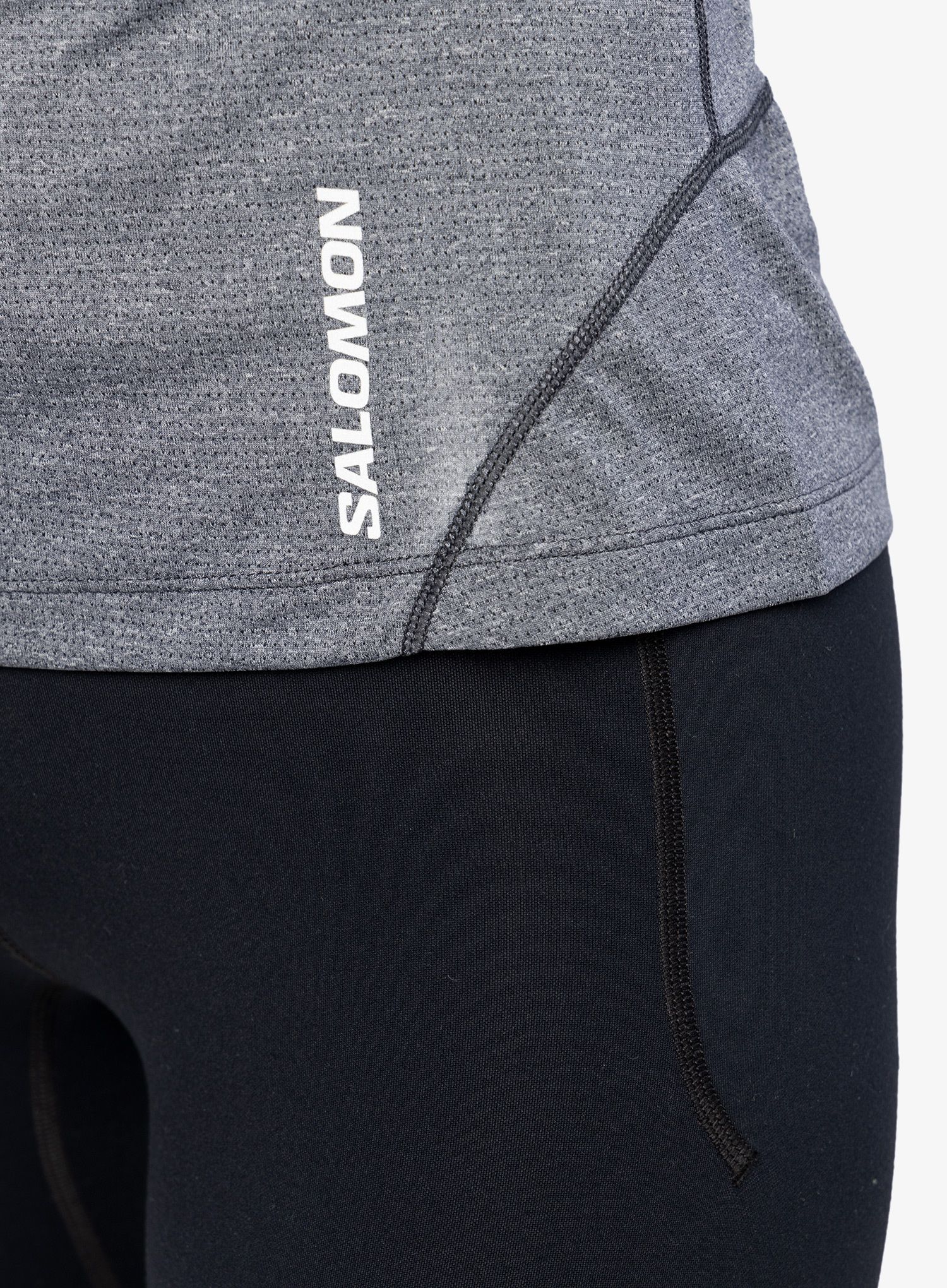 Кофта жіноча без каптура Salomon Cross Run LS Tee - black