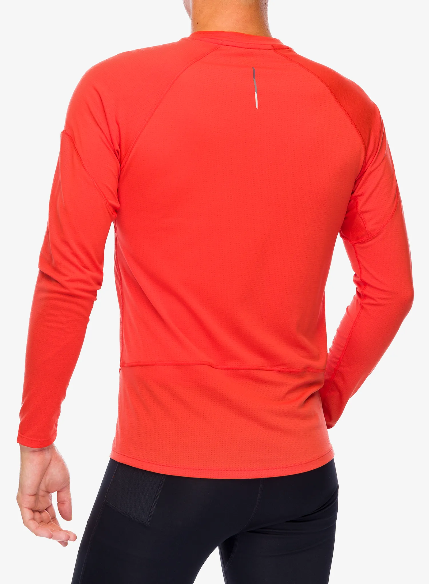Кофта для бігу Salomon Cross Run LS Tee - cherry tomat
