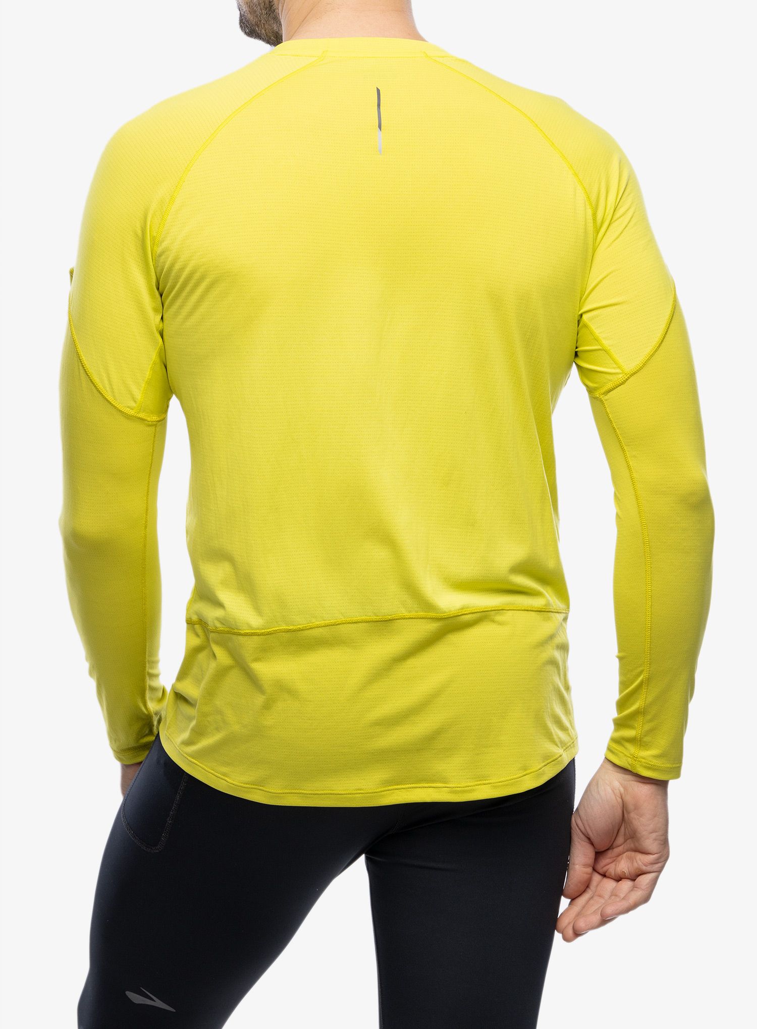 Кофта без каптура Salomon Cross Run LS Tee - sulphur spring