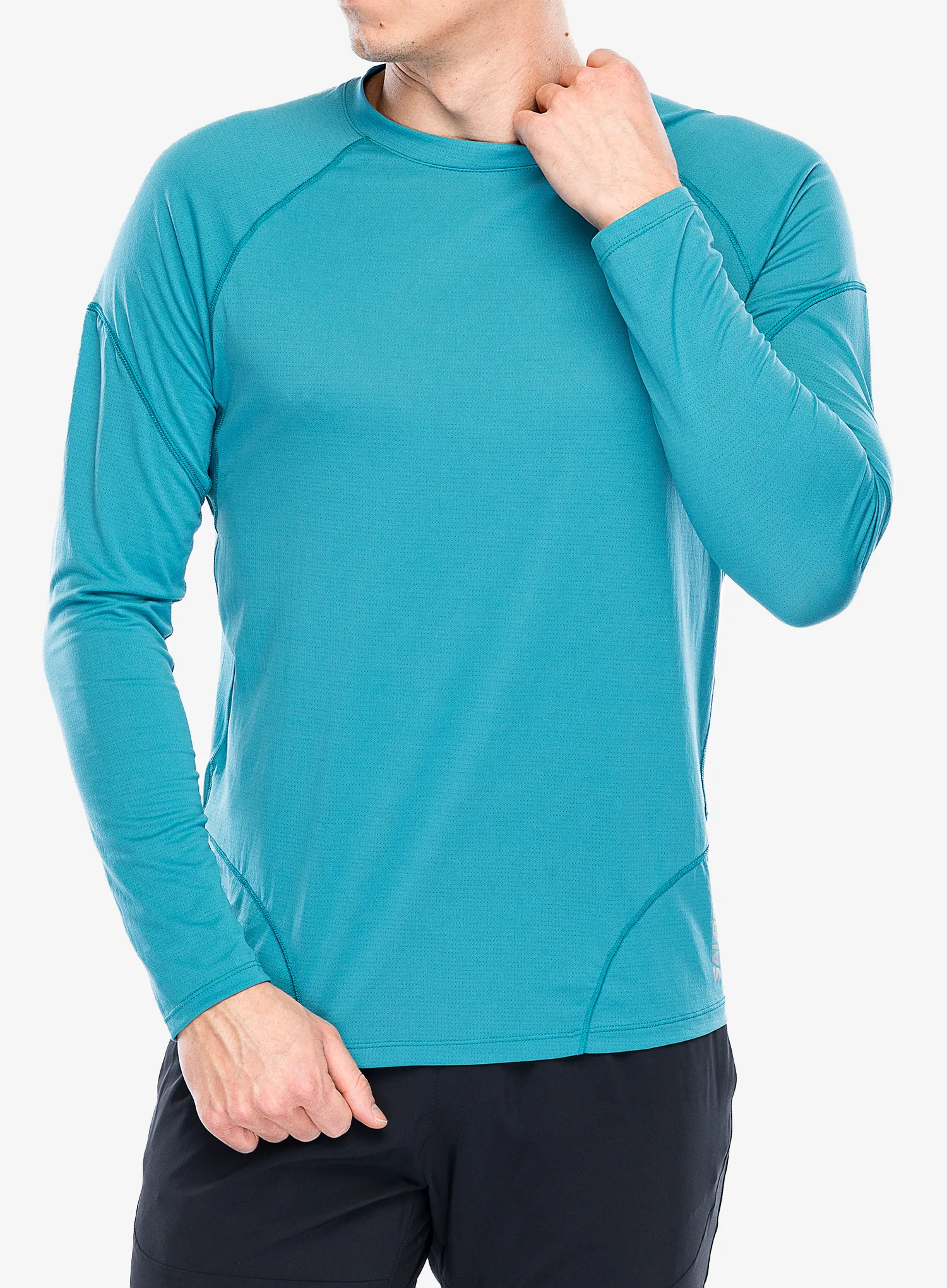 Кофта для бігу Salomon Cross Run LS Tee - tahitian tide