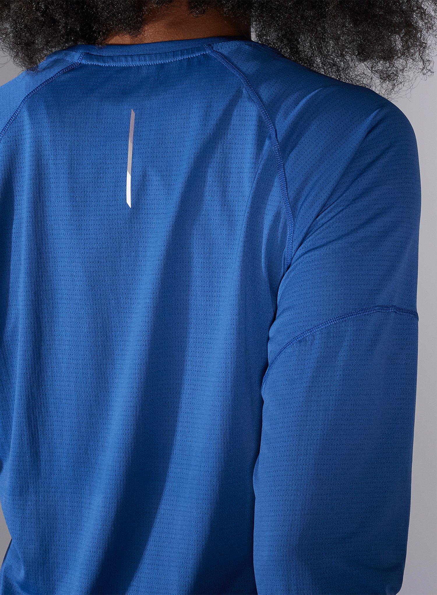 Кофта жіноча Salomon Cross Run Ls Tee - navy peony