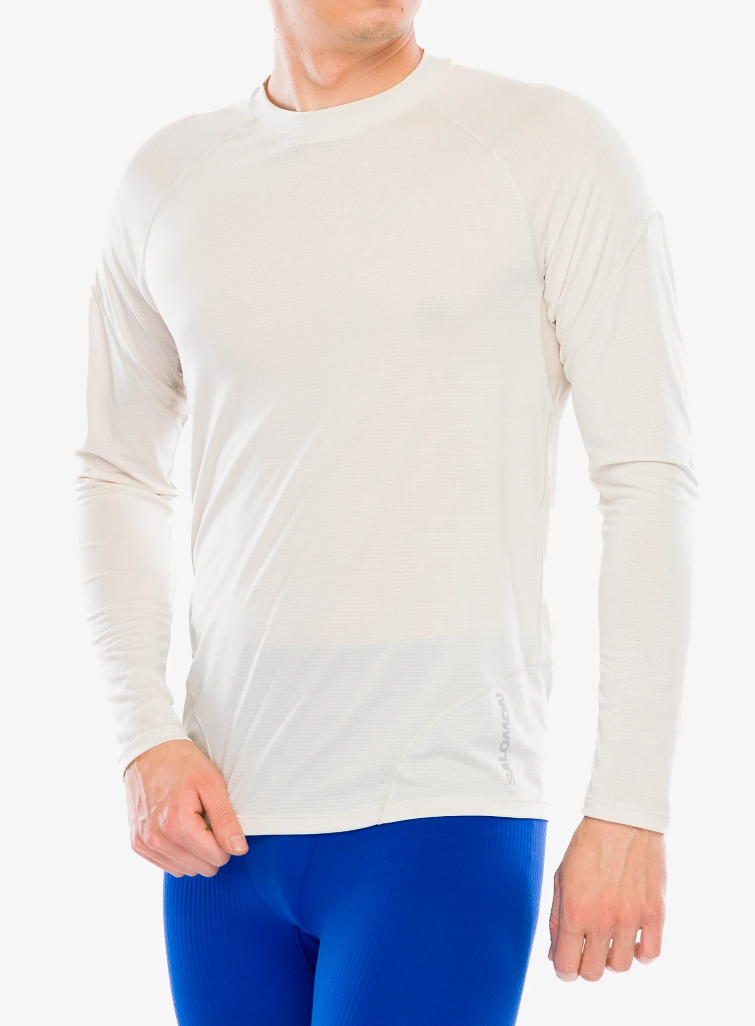 Кофта для бігу Salomon Cross Run Ls Tee - rainy day