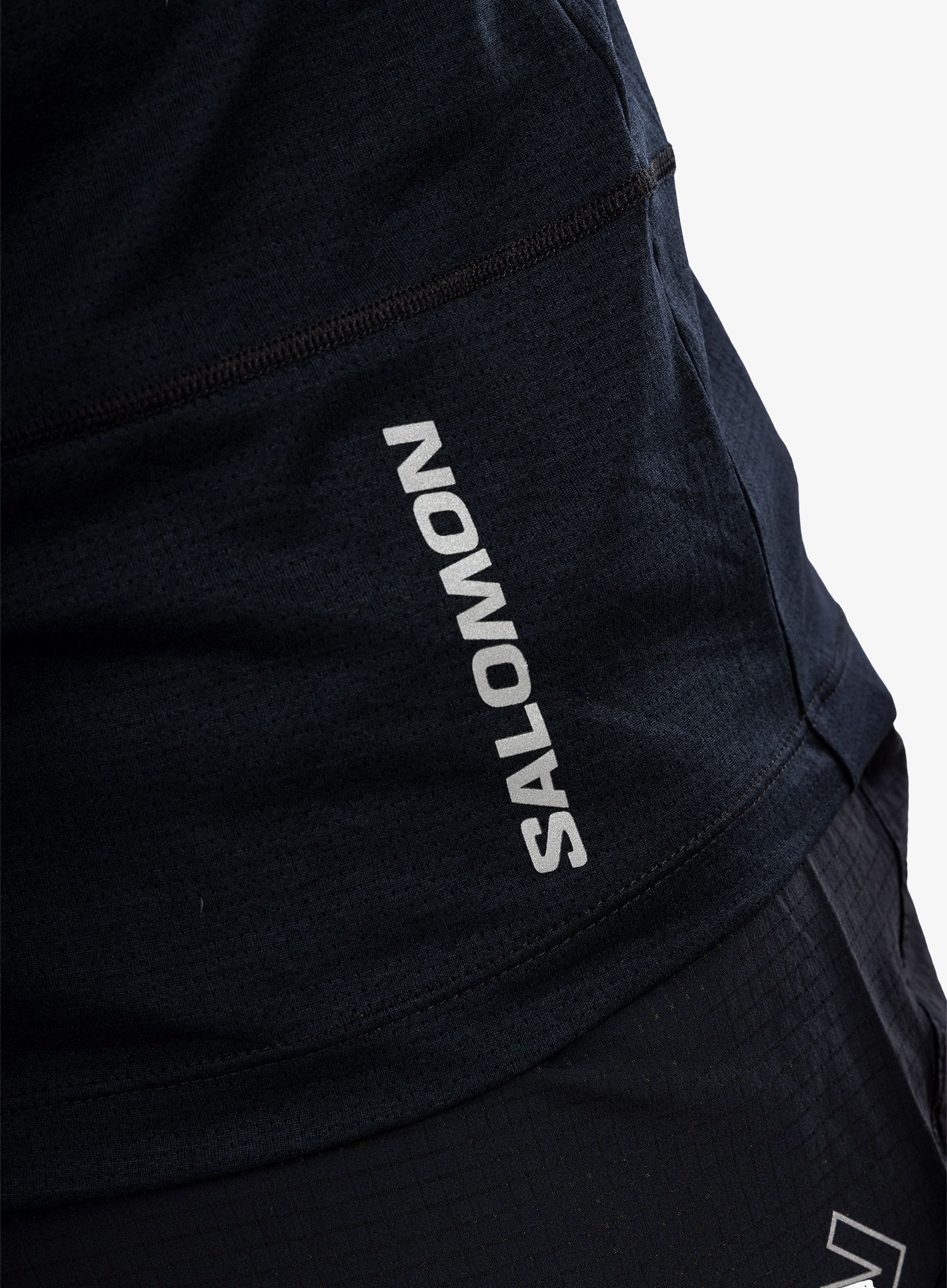 Футболка для бігу Salomon Cross Run SS Tee - deep black