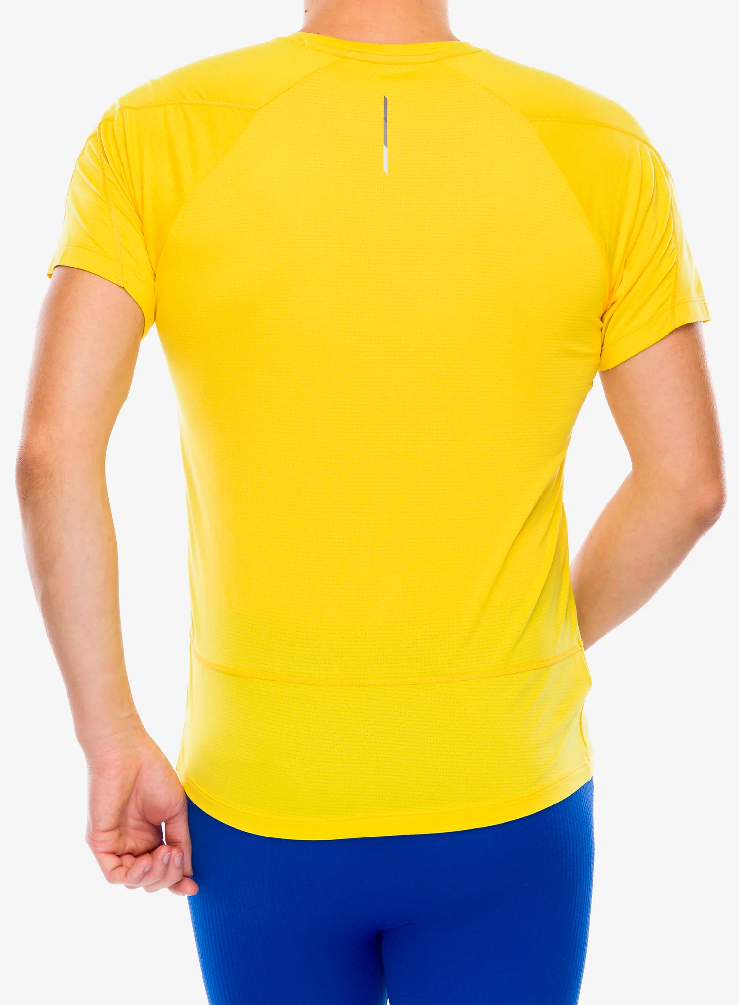 Футболка для бігу Salomon Cross Run SS Tee - lemon