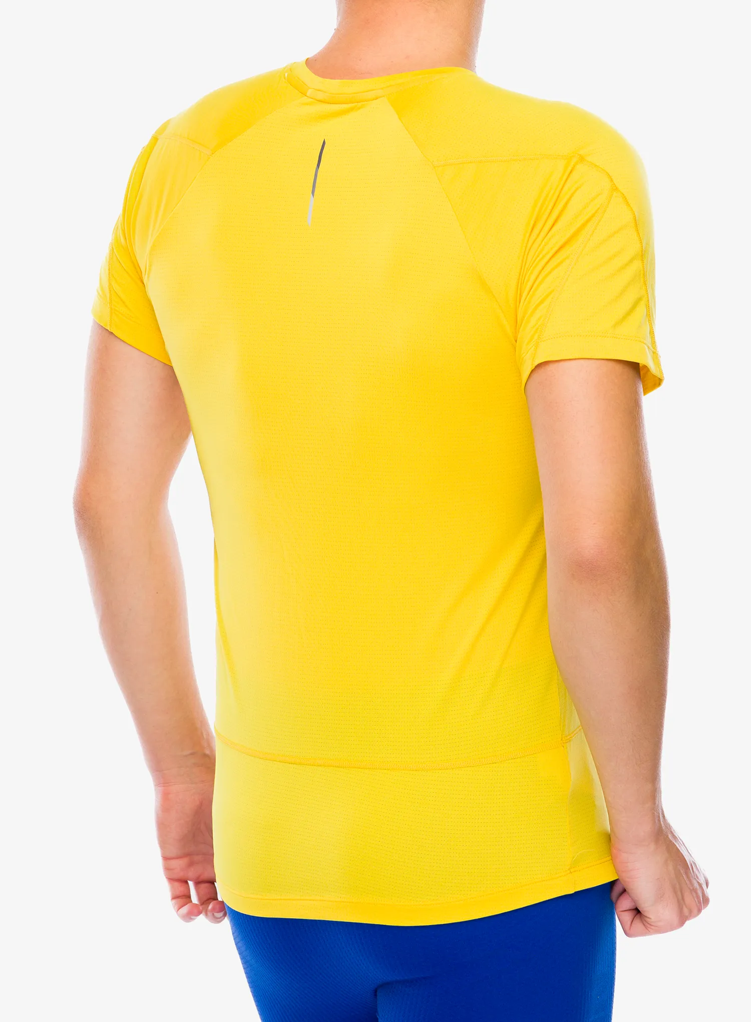 Футболка для бігу Salomon Cross Run SS Tee - lemon