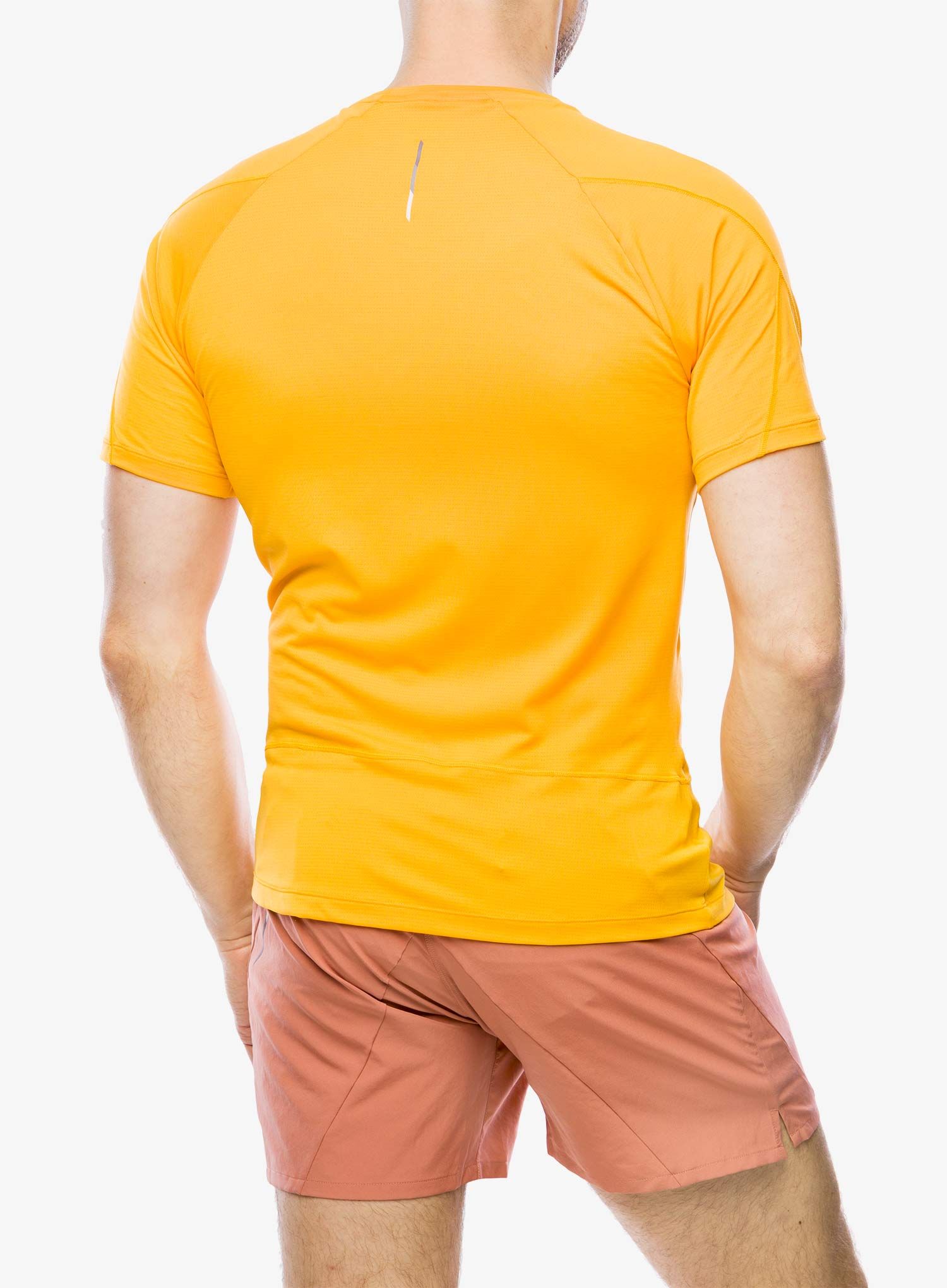 Футболка для бігу Salomon Cross Run S/S Tee - zinnia