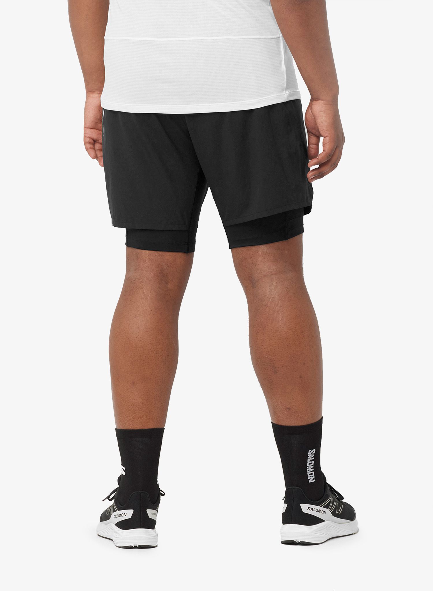 Шорти для бігу Salomon Cross Tw Shorts - deep black
