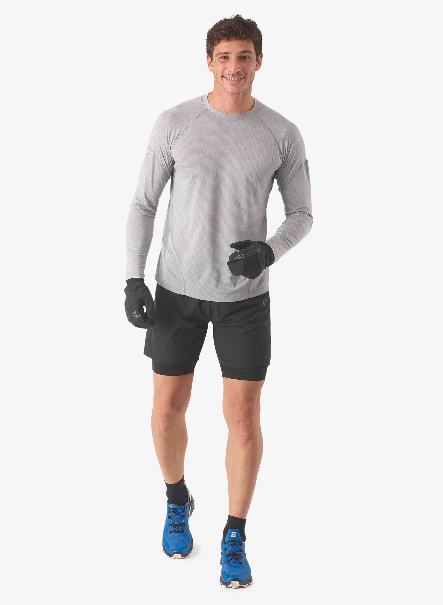 Шорти для бігу Salomon Cross Tw Shorts - deep black