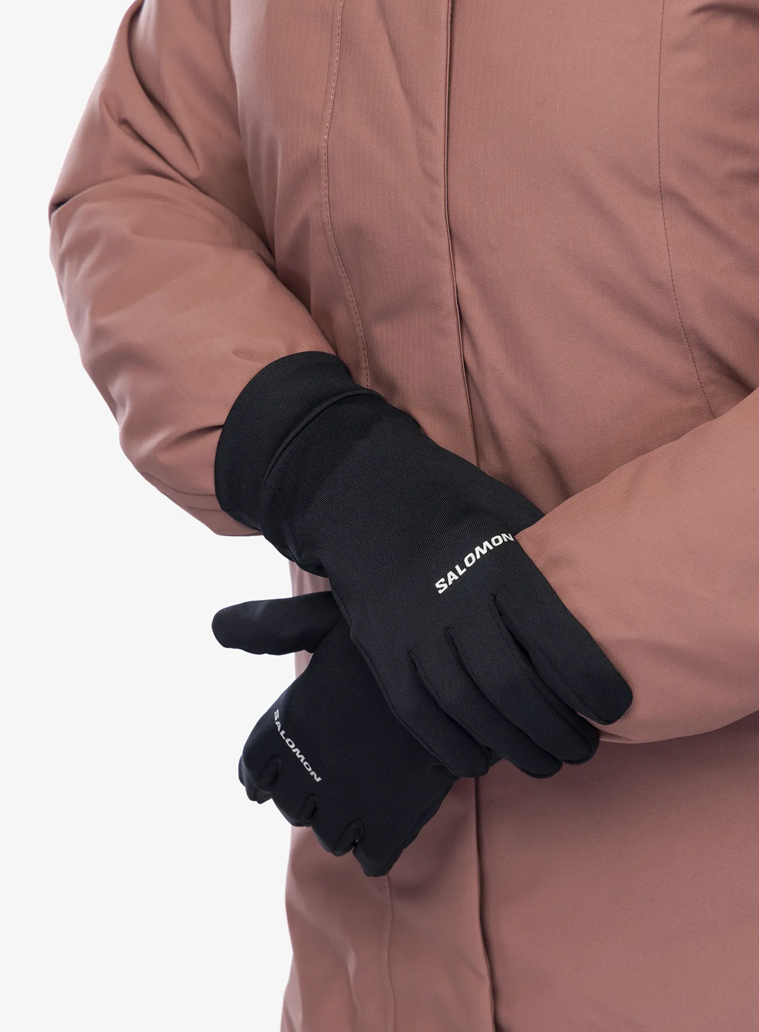 Рукавички для бігу Salomon Cross Warm Glove - deep black