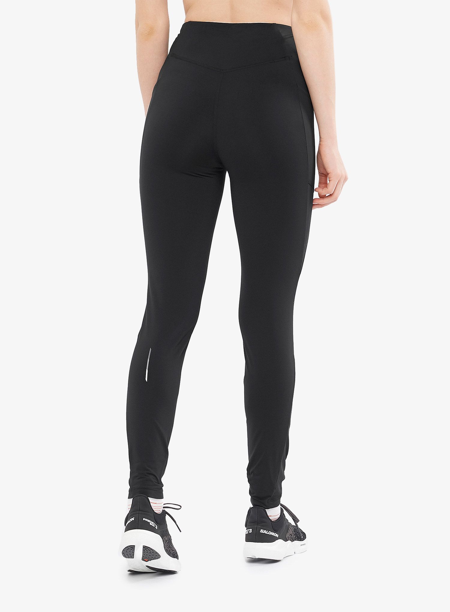 Штани для бігу жіночі Salomon Cross Warm Tight - deep black