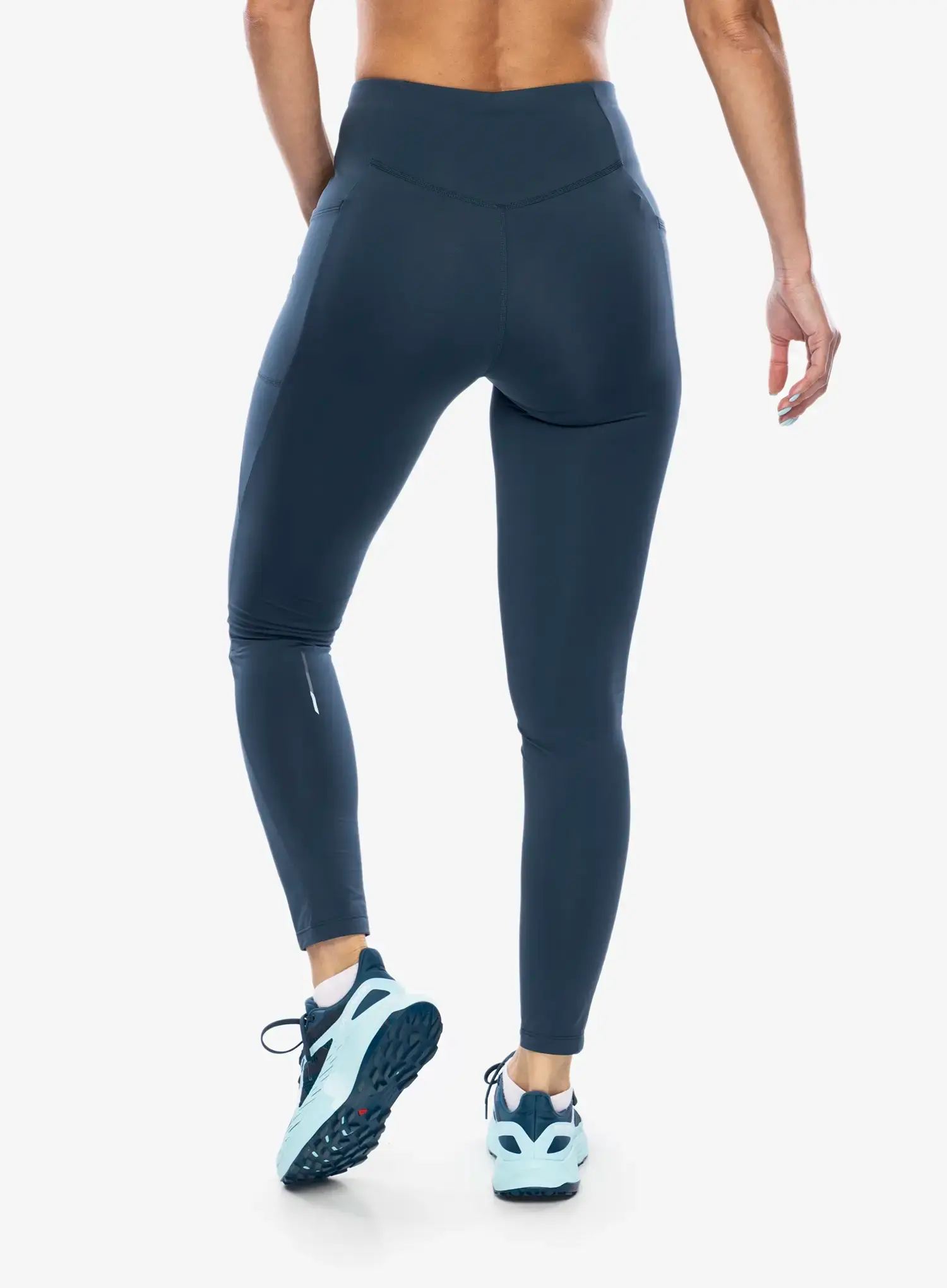 Штани для бігу жіночі Salomon Cross Warm Tight - midnight navy