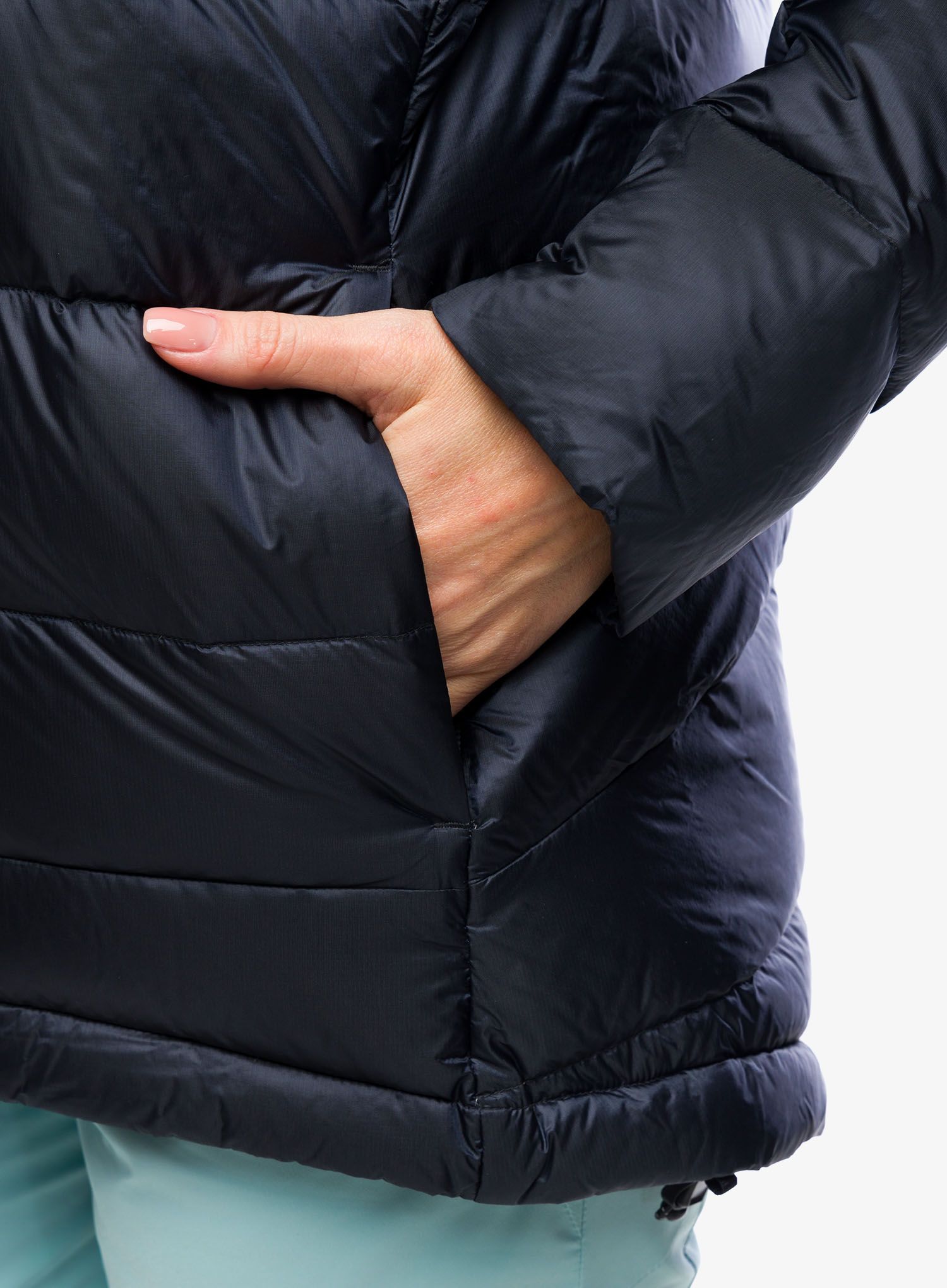 Куртка утеплена жіноча Salomon Elixir Down Parka - deep black