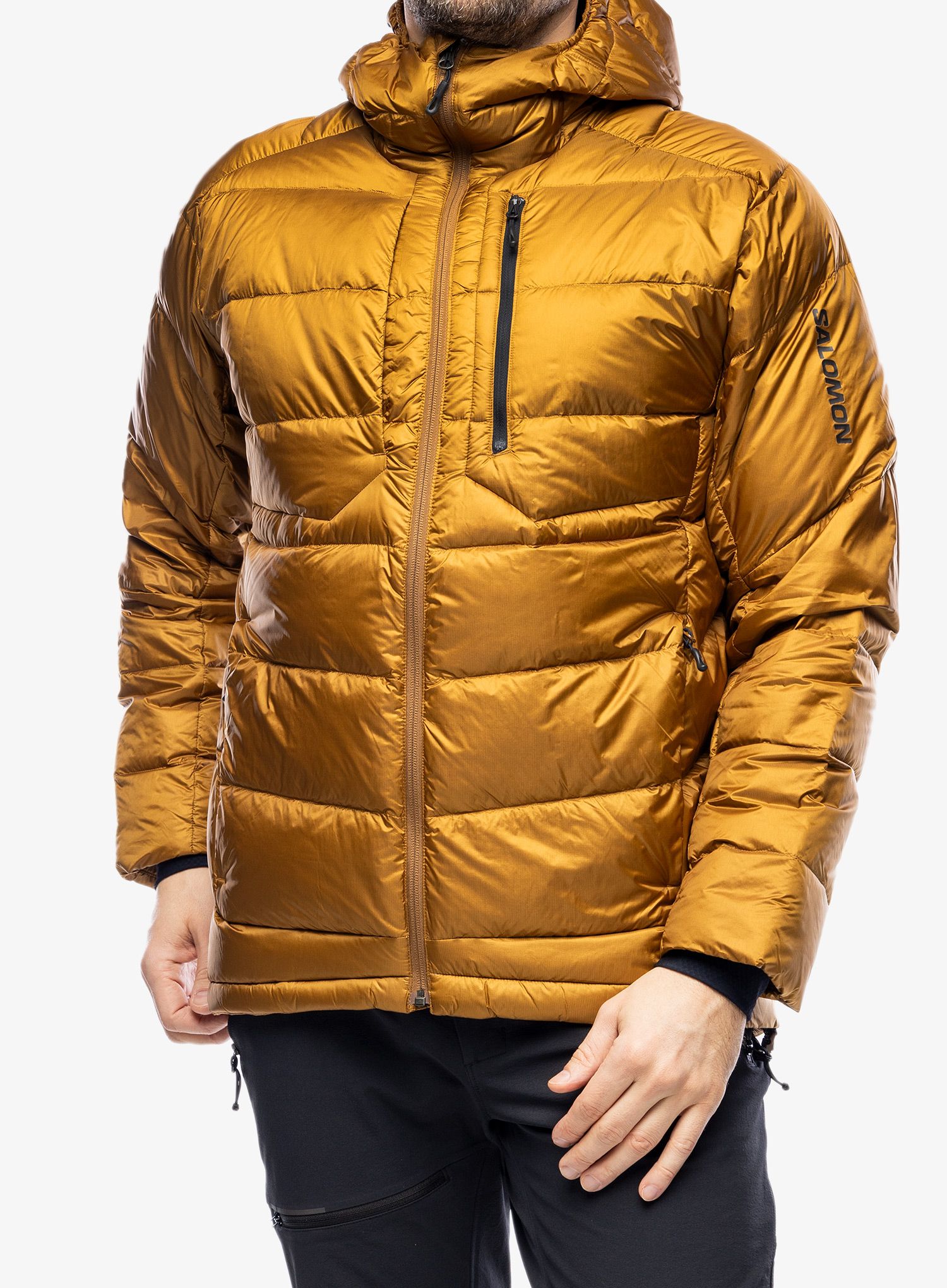 Куртка утеплена Salomon Elixir Down Parka - rubber