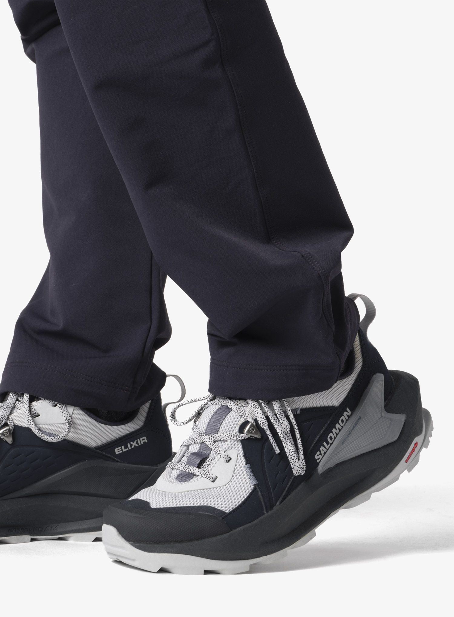 Черевики туристичні жіночі Salomon Elixir GTX - carbon/blue/flint
