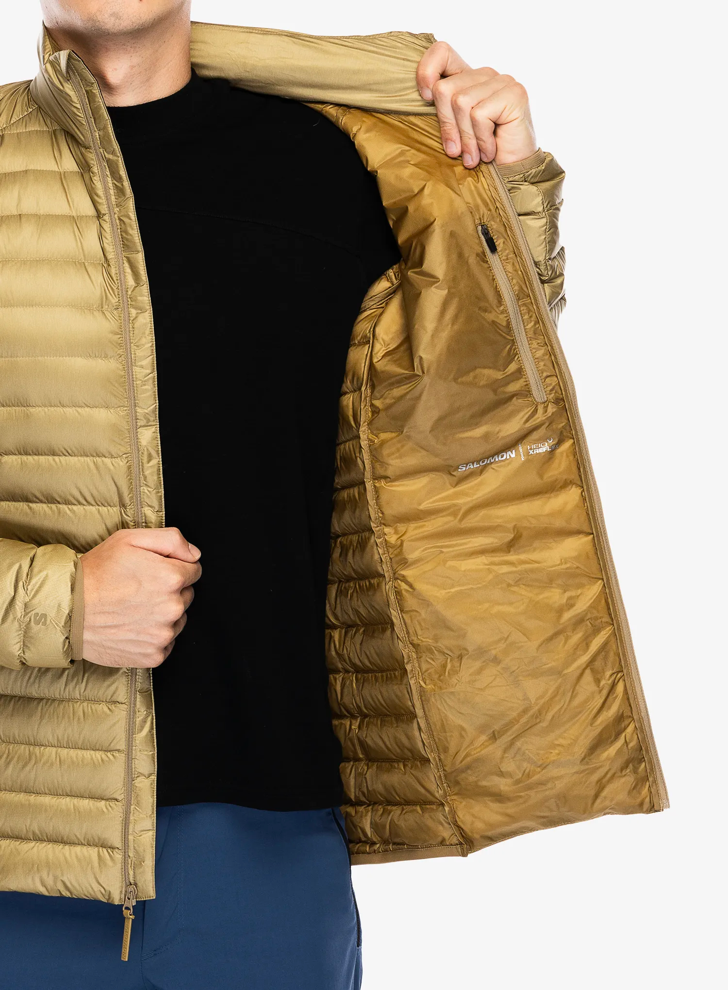 Пуховик Salomon Elixir Micro Down JKT - antique bronze | 8a.ua