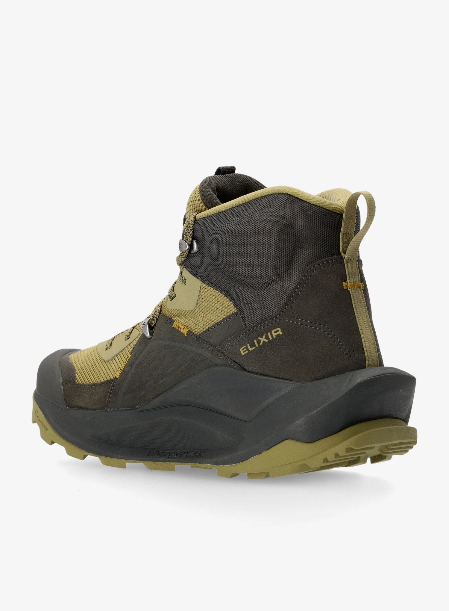 Черевики туристичні Salomon Elixir Mid GTX - black/driher/sthmos