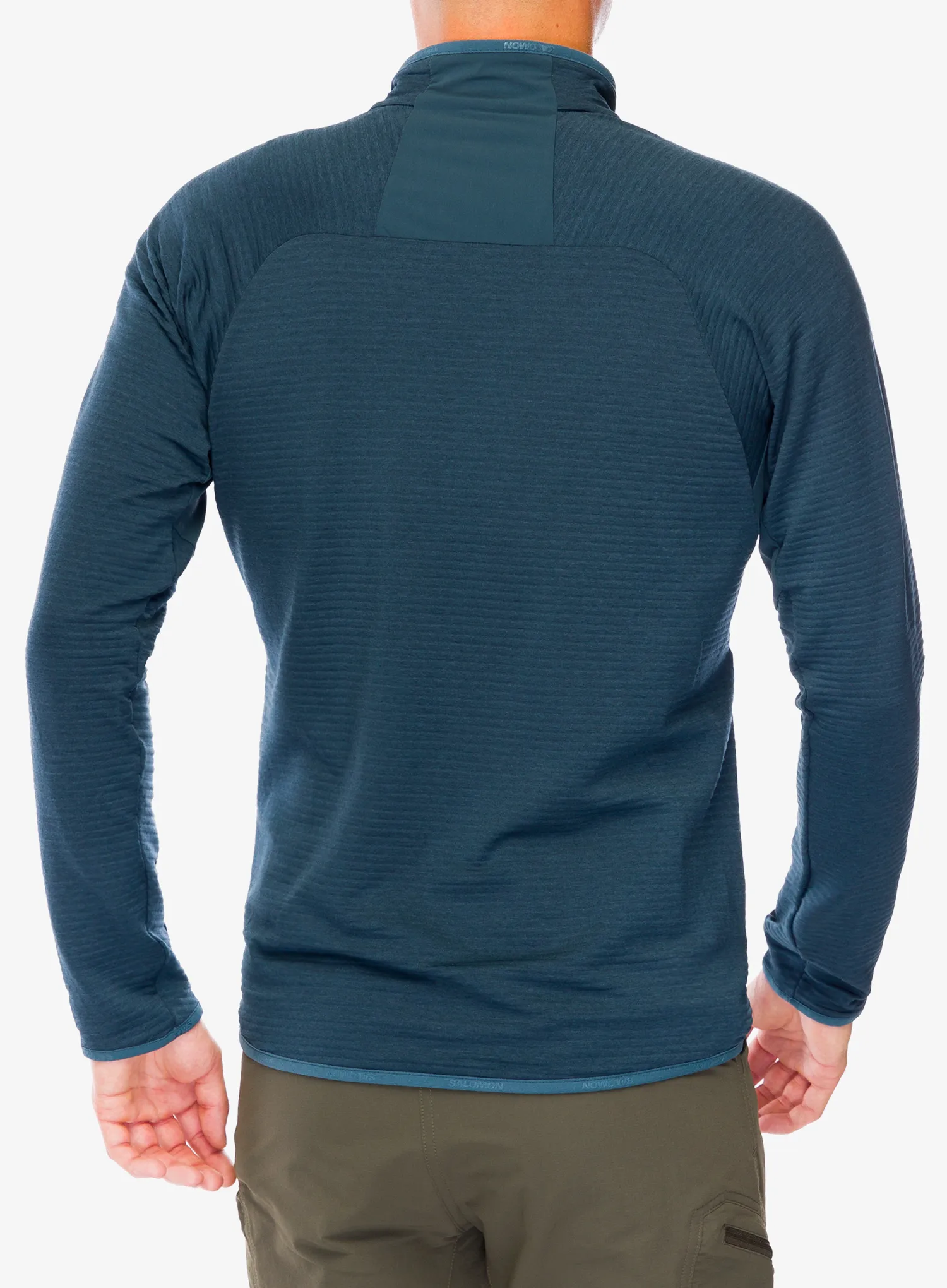Кофта на замку Salomon Essential Ltwarm FZ - midnight navy