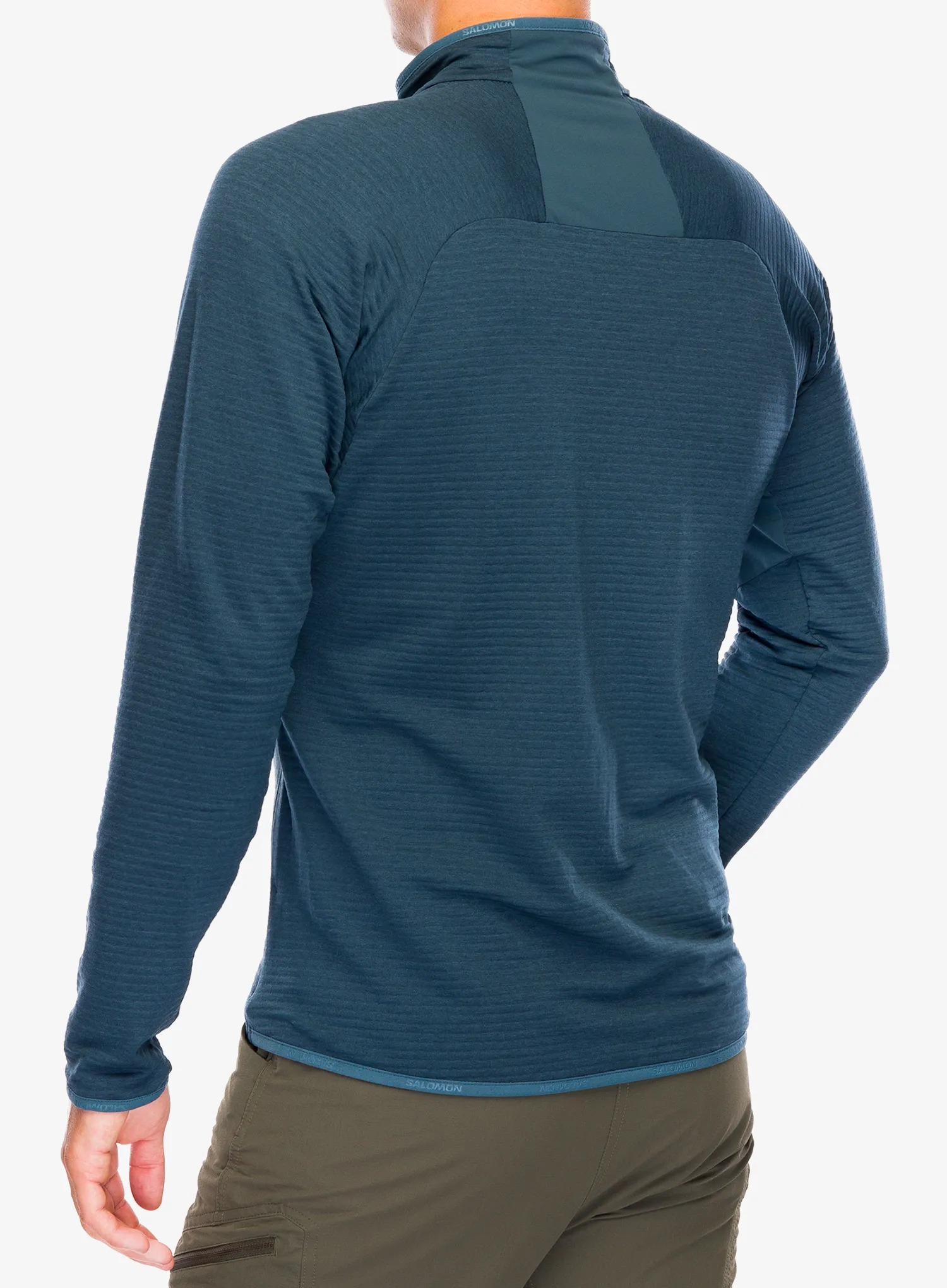 Кофта на замку Salomon Essential Ltwarm FZ - midnight navy