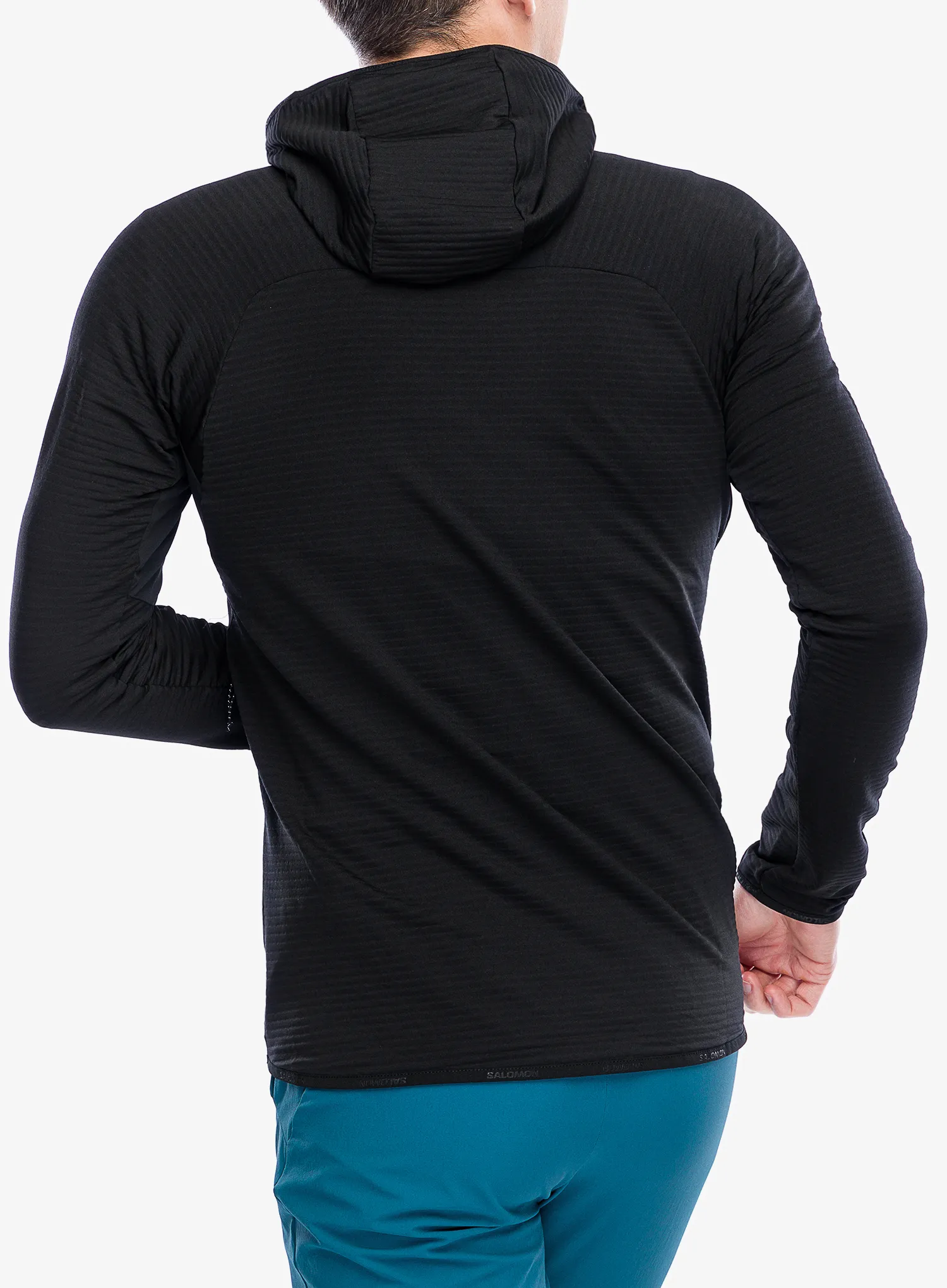 Кофта з каптуром Salomon Essential Ltwarm HD - deep black
