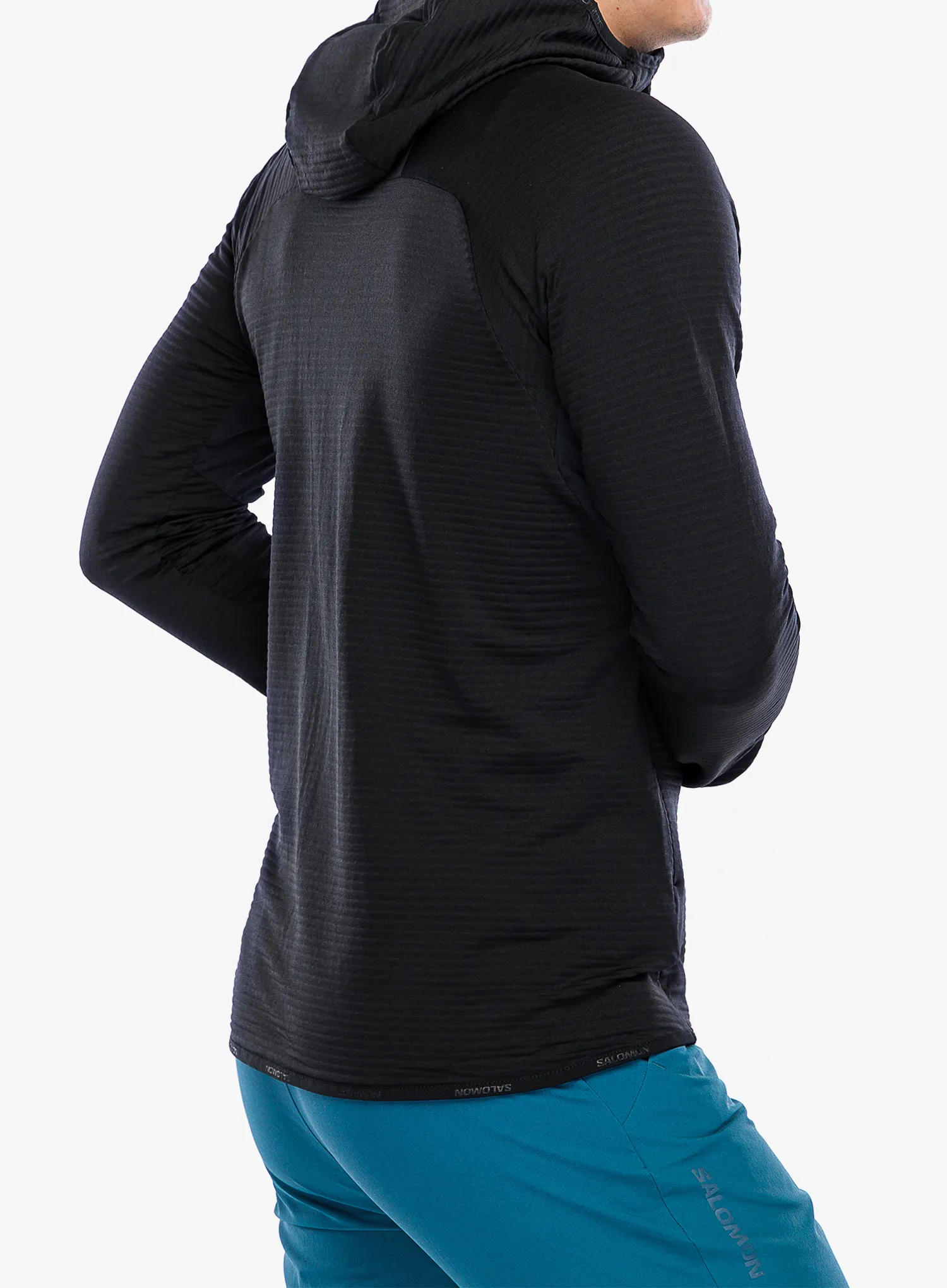 Кофта з каптуром Salomon Essential Ltwarm HD - deep black