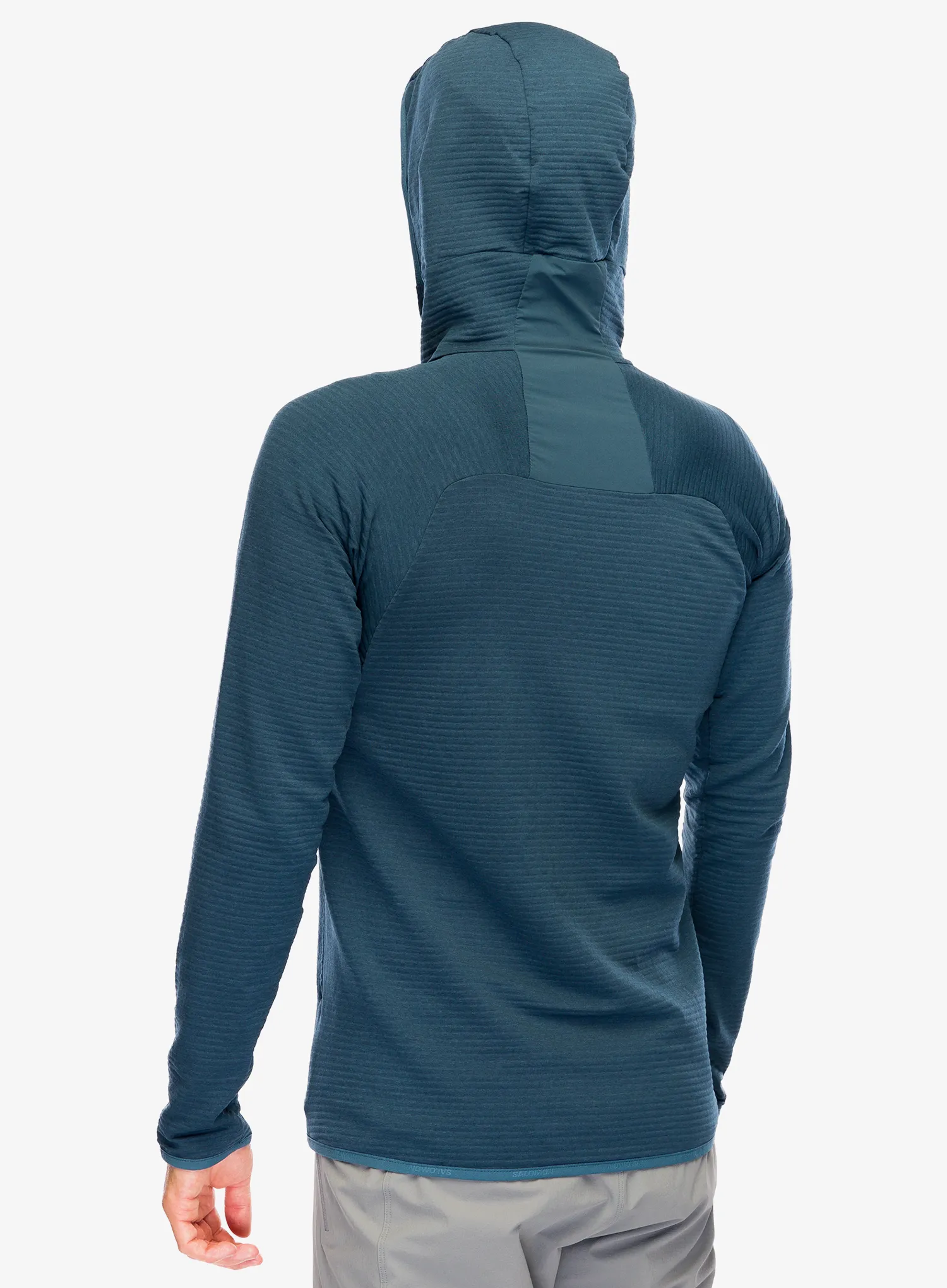 Кофта з каптуром Salomon Essential Ltwarm HD - midnight navy