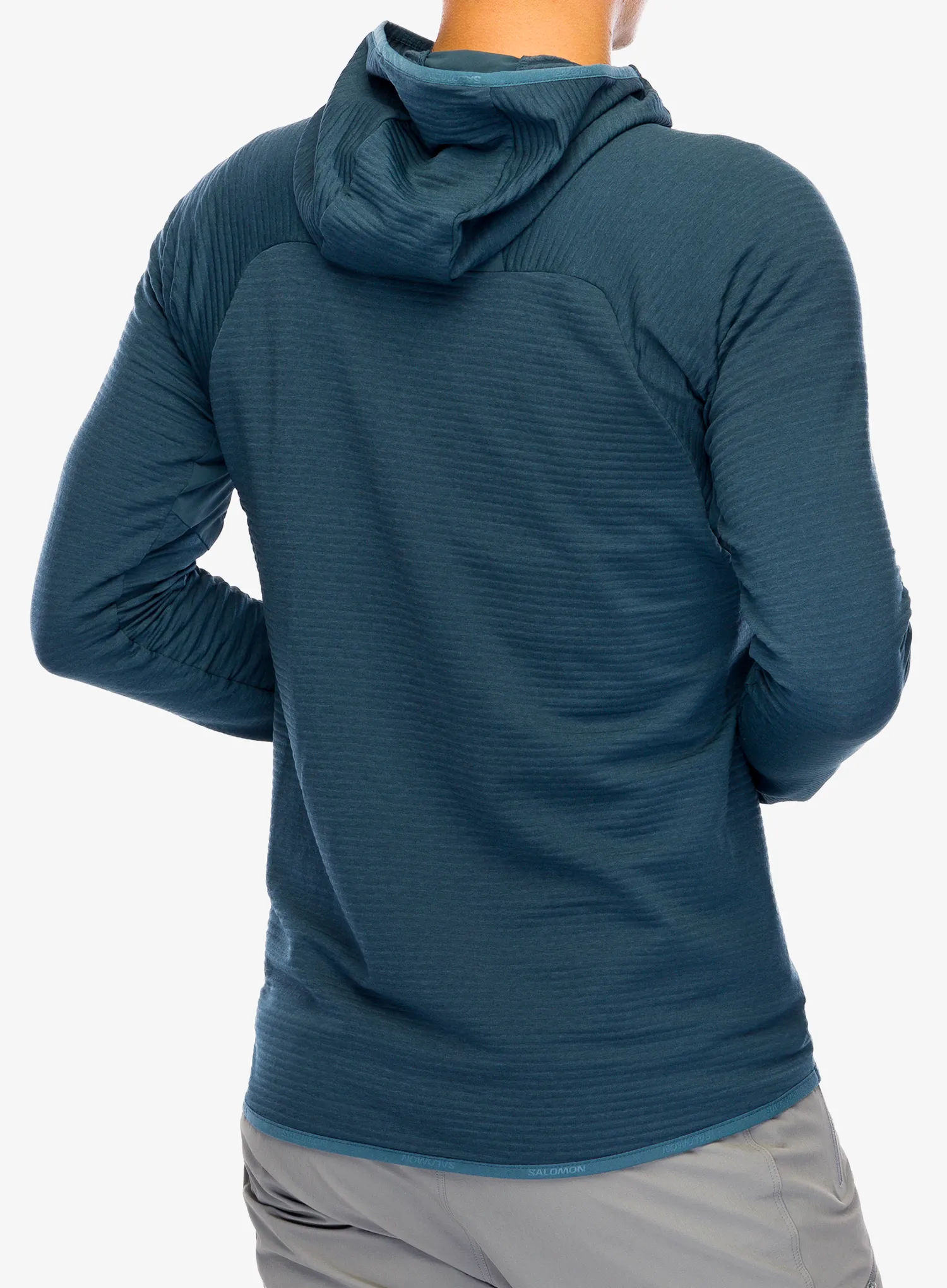 Кофта з каптуром Salomon Essential Ltwarm HD - midnight navy