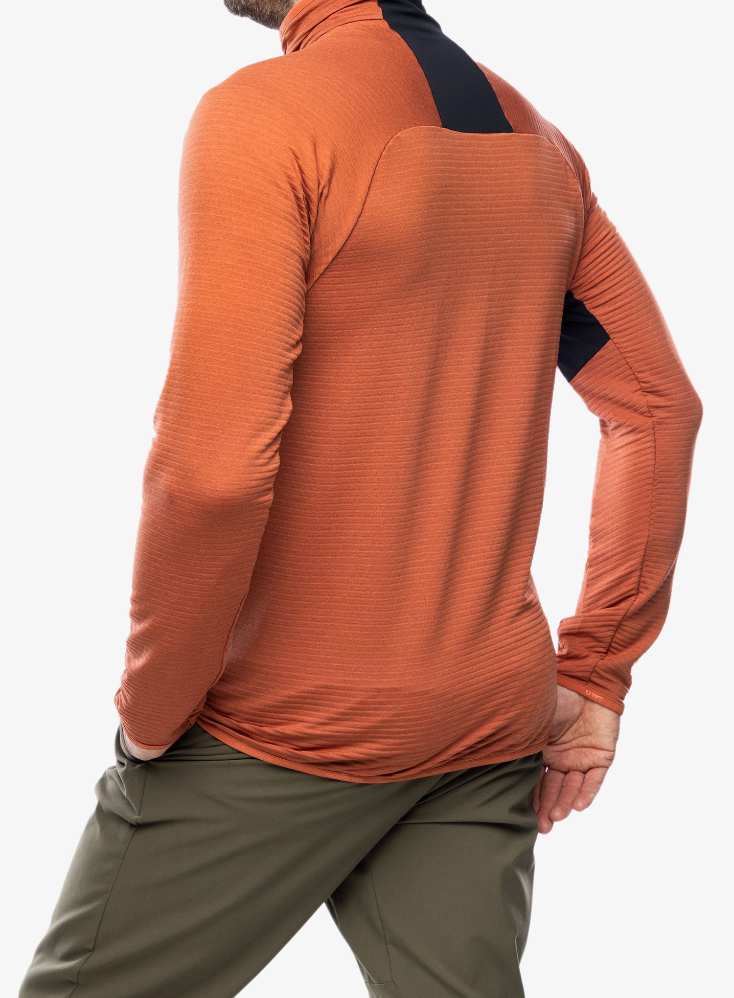 Кофта без каптура Salomon Essential Ltwarm HZ - baked clay