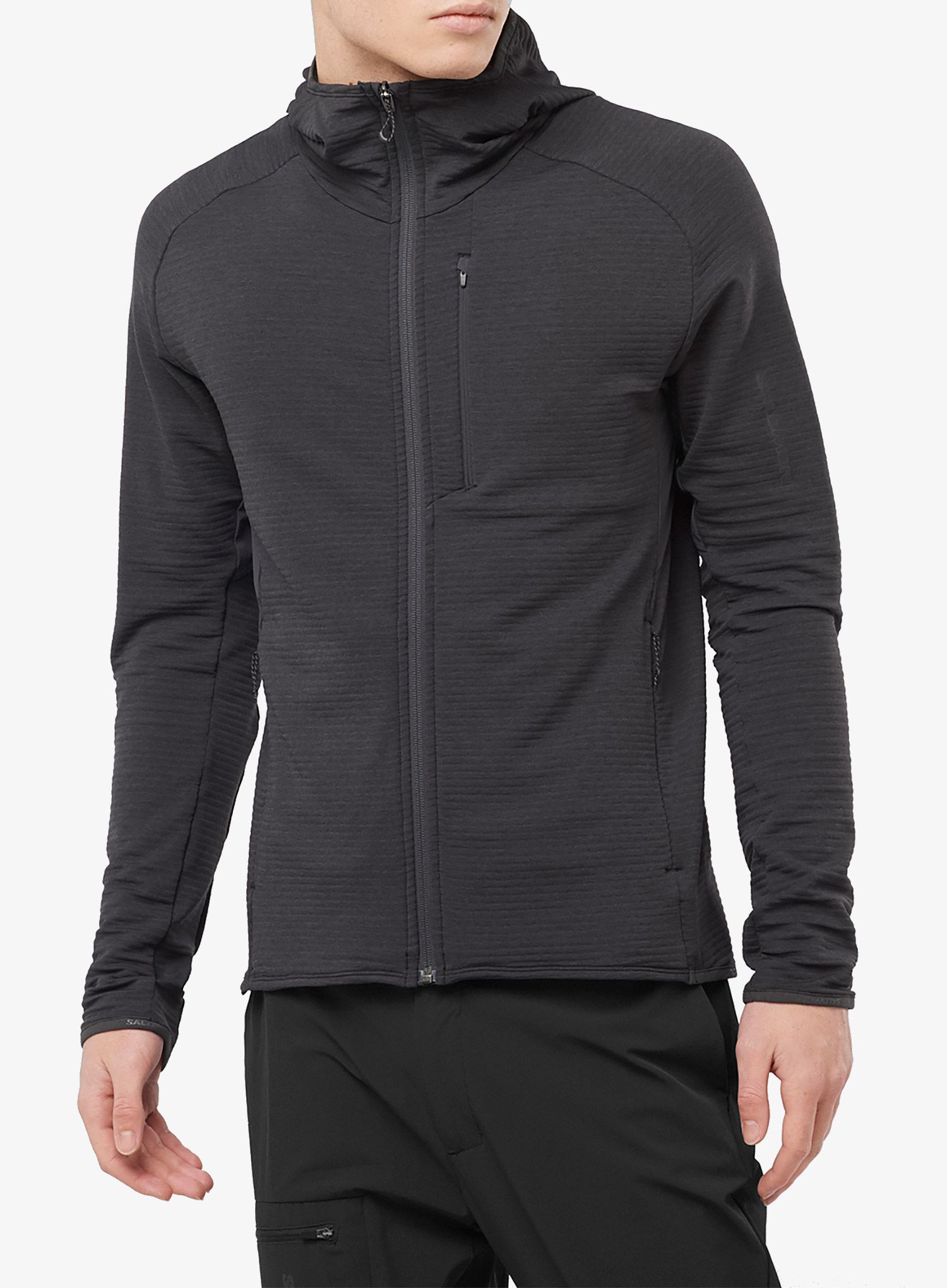 Кофта з каптуром Salomon Essential Ltwarm HD - phantom