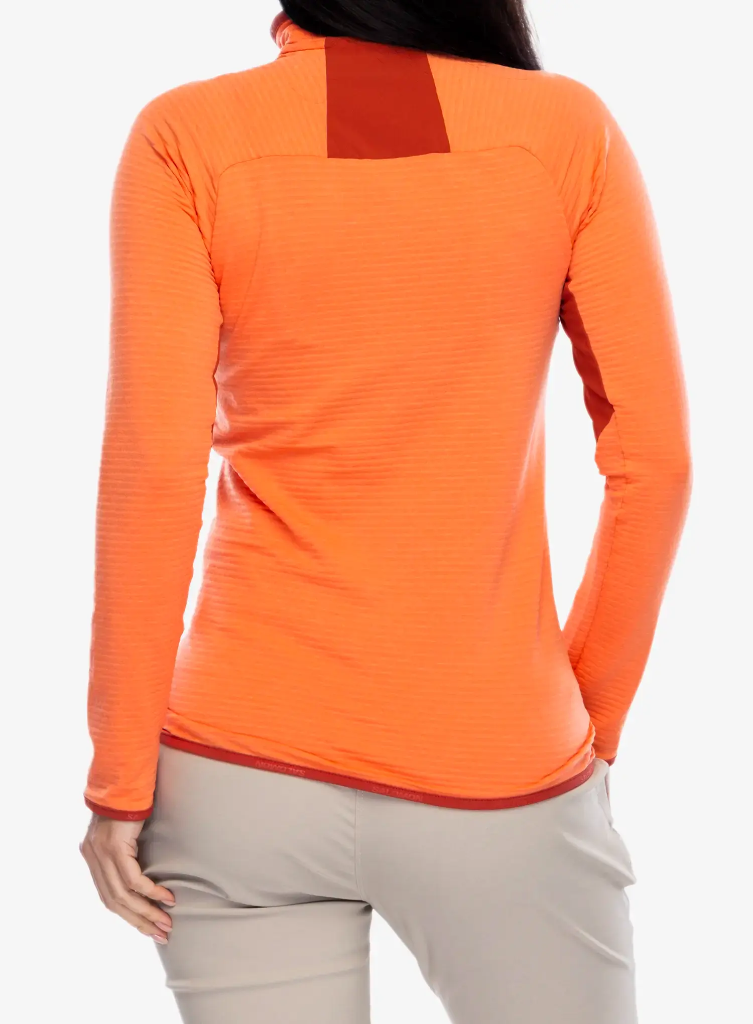 Кофта на блискавці жіноча Salomon Essential Ltwarm Hz - coral