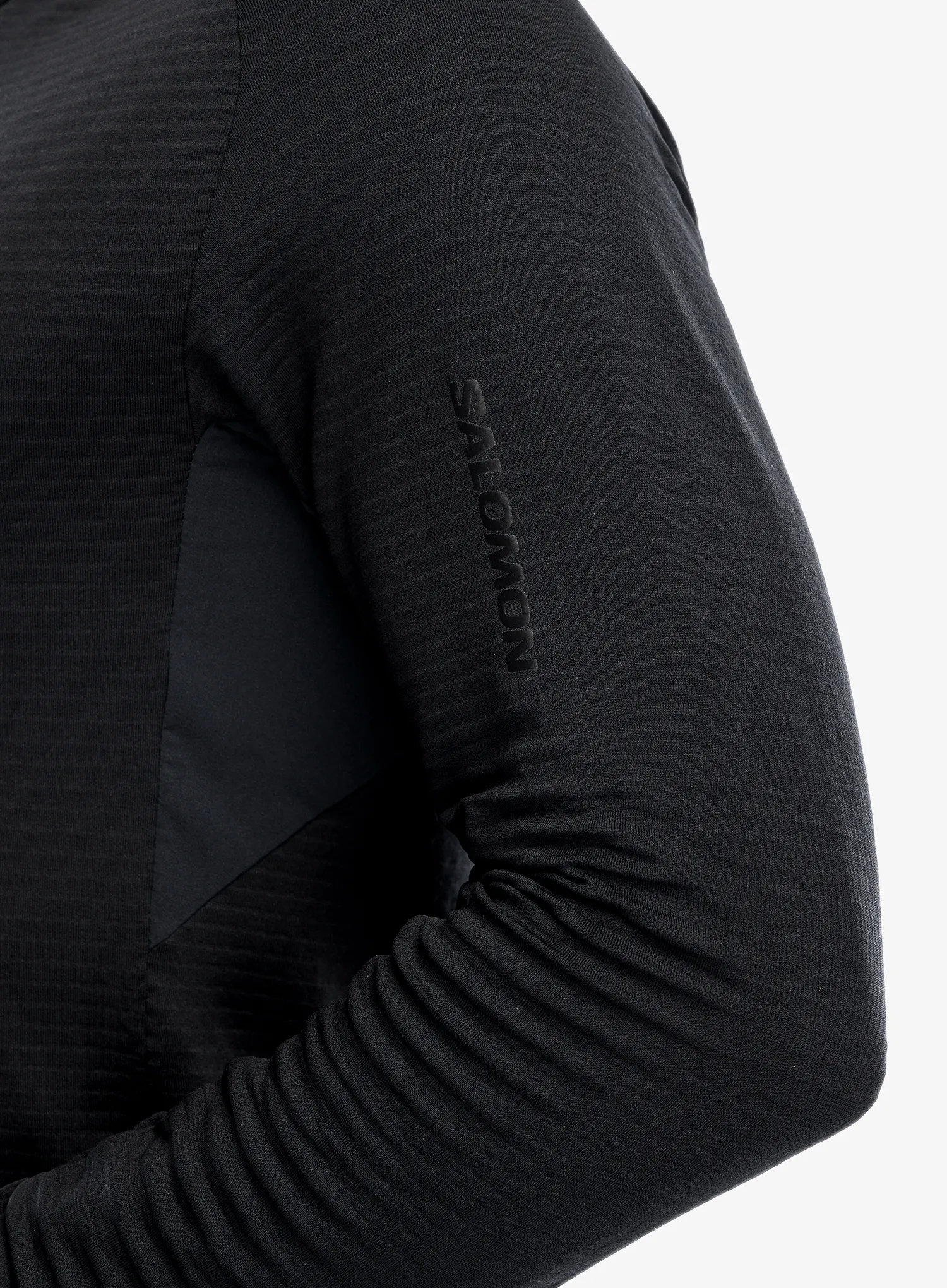 Кофта без каптура Salomon Essential Ltwarm Hz - deep black
