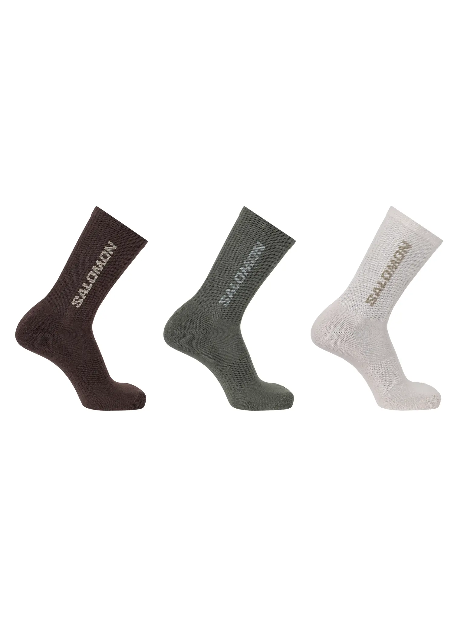 Шкарпетки Salomon Everyday Crew 3Pack - silver cloud/sedona sage