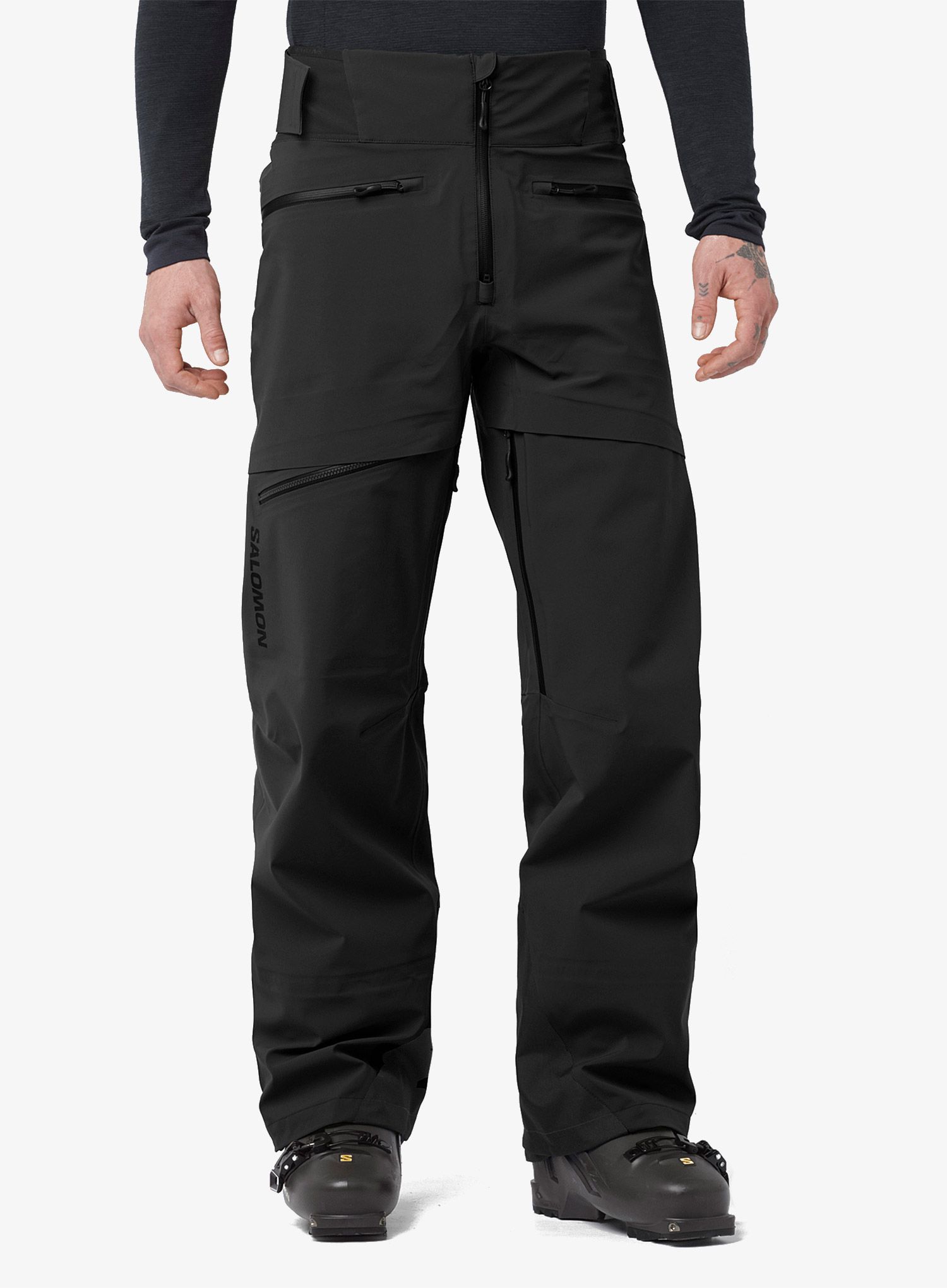 Штани лижні Salomon Force 3L Pant - deep black