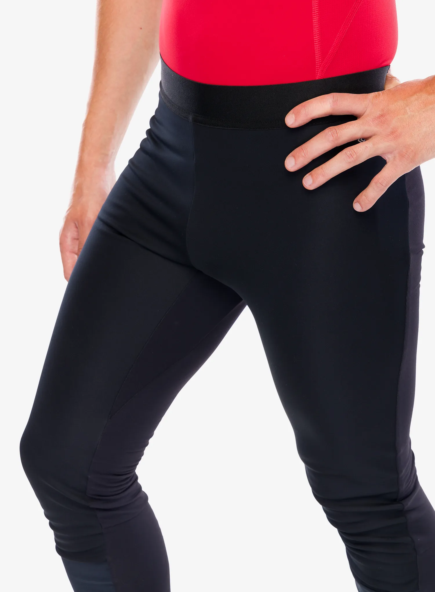 Легінси для бігу Salomon GTX WS Sshell Tight - deep black