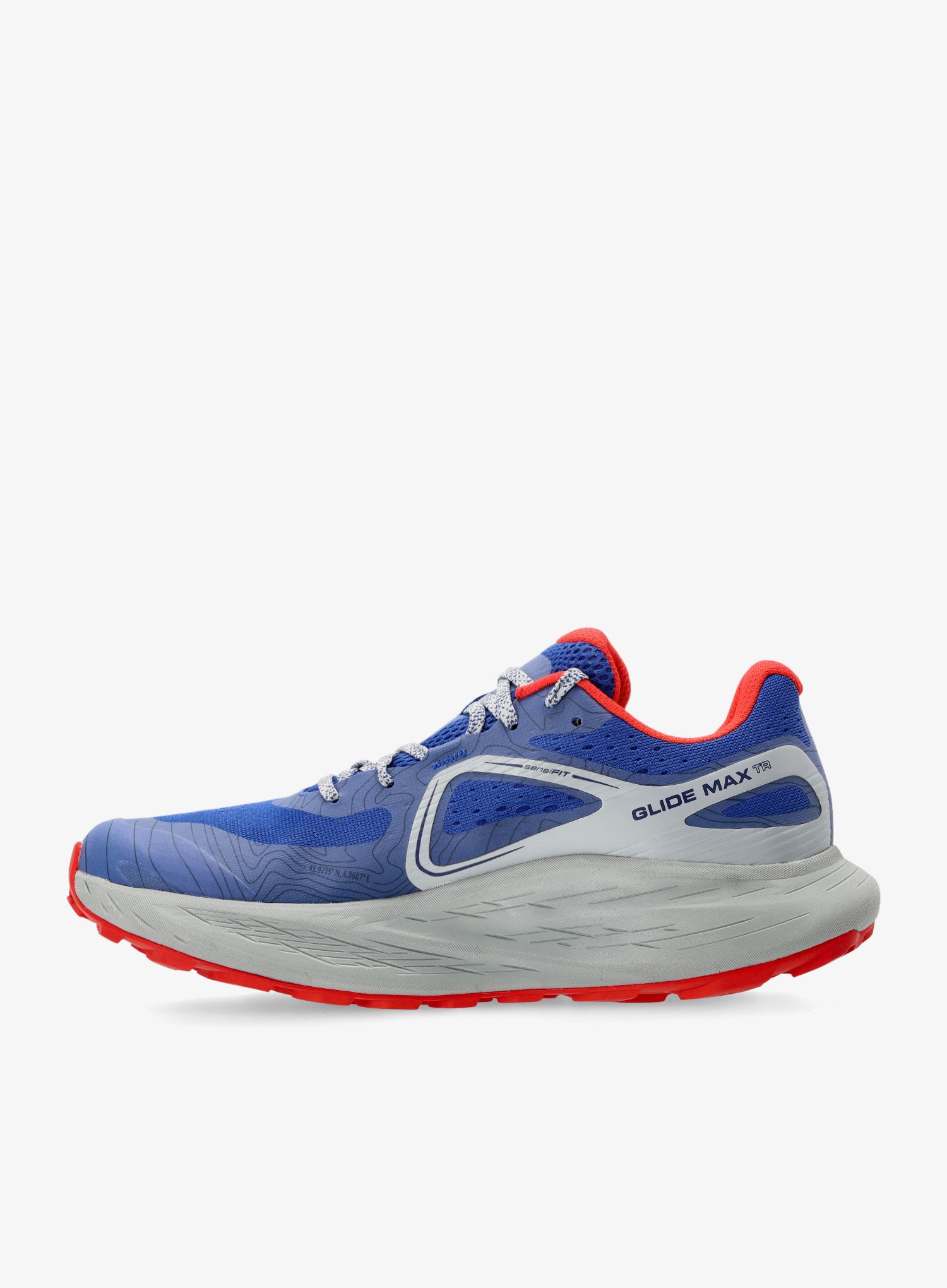 Черевики для трейлу Salomon Glide Max Tr Run The Alps - surf/quarry/red