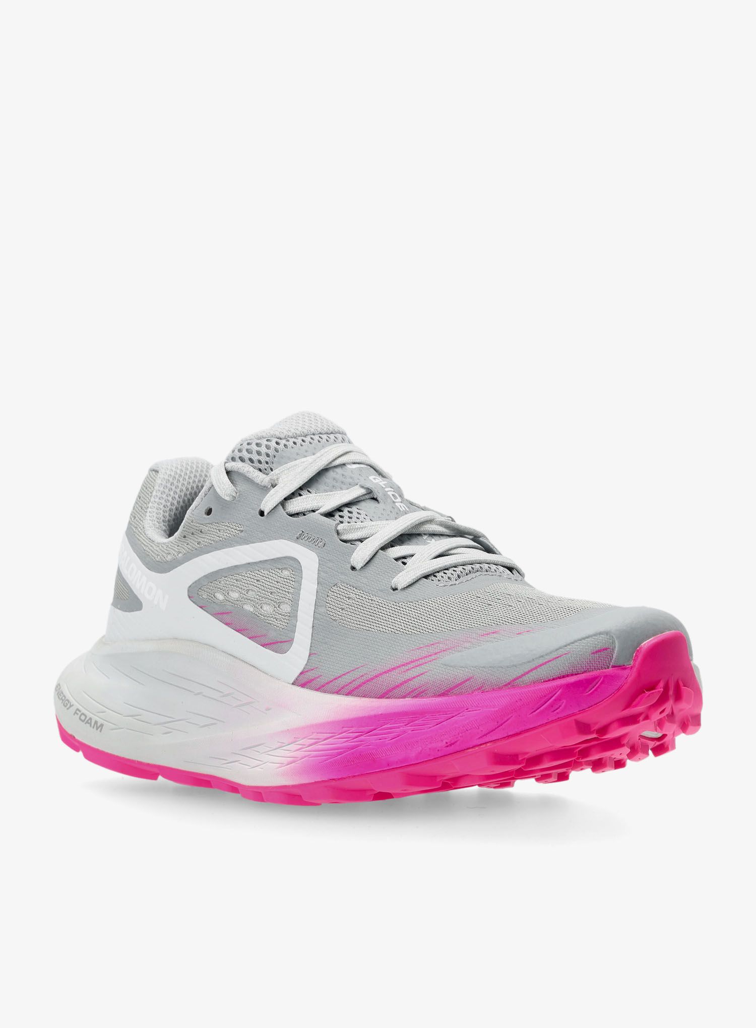 Кросівки для бігу жіночі Salomon Glide Max Tr - quarry/blue/pink