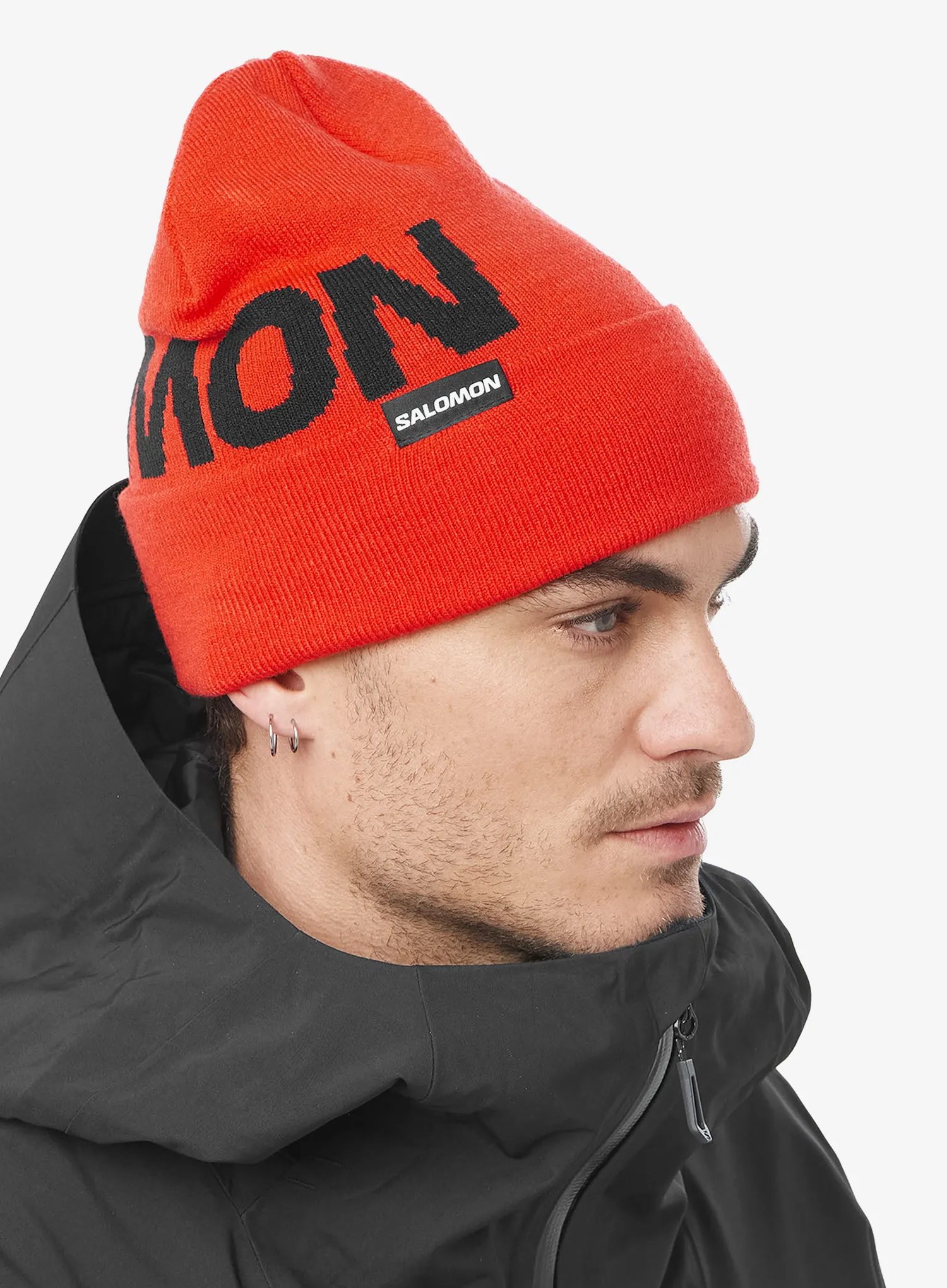 Шапка зимова Salomon Hermitage Beanie - cherry tomato