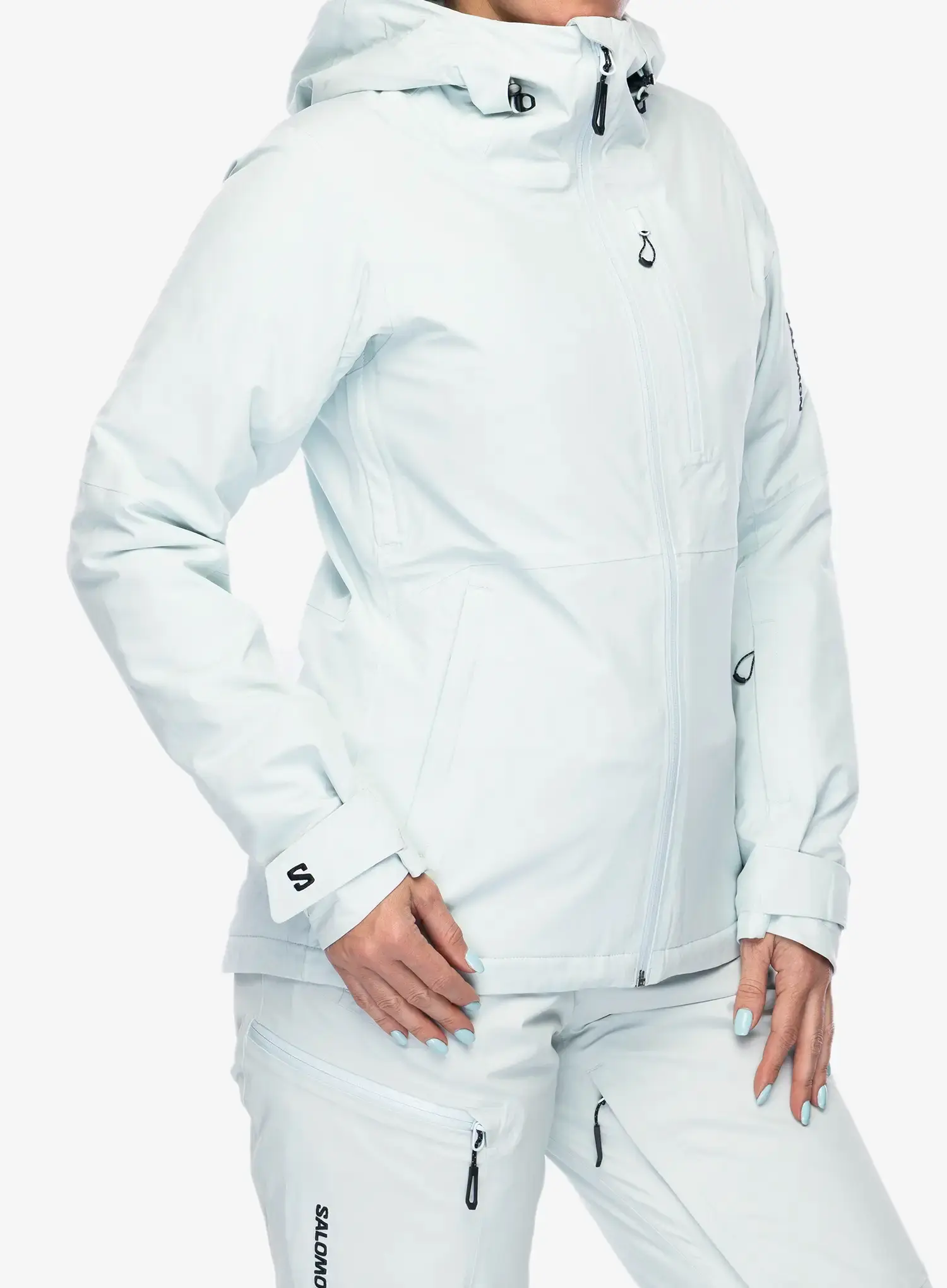 Куртка лижна жіноча Salomon Highland Jacket - misty blue
