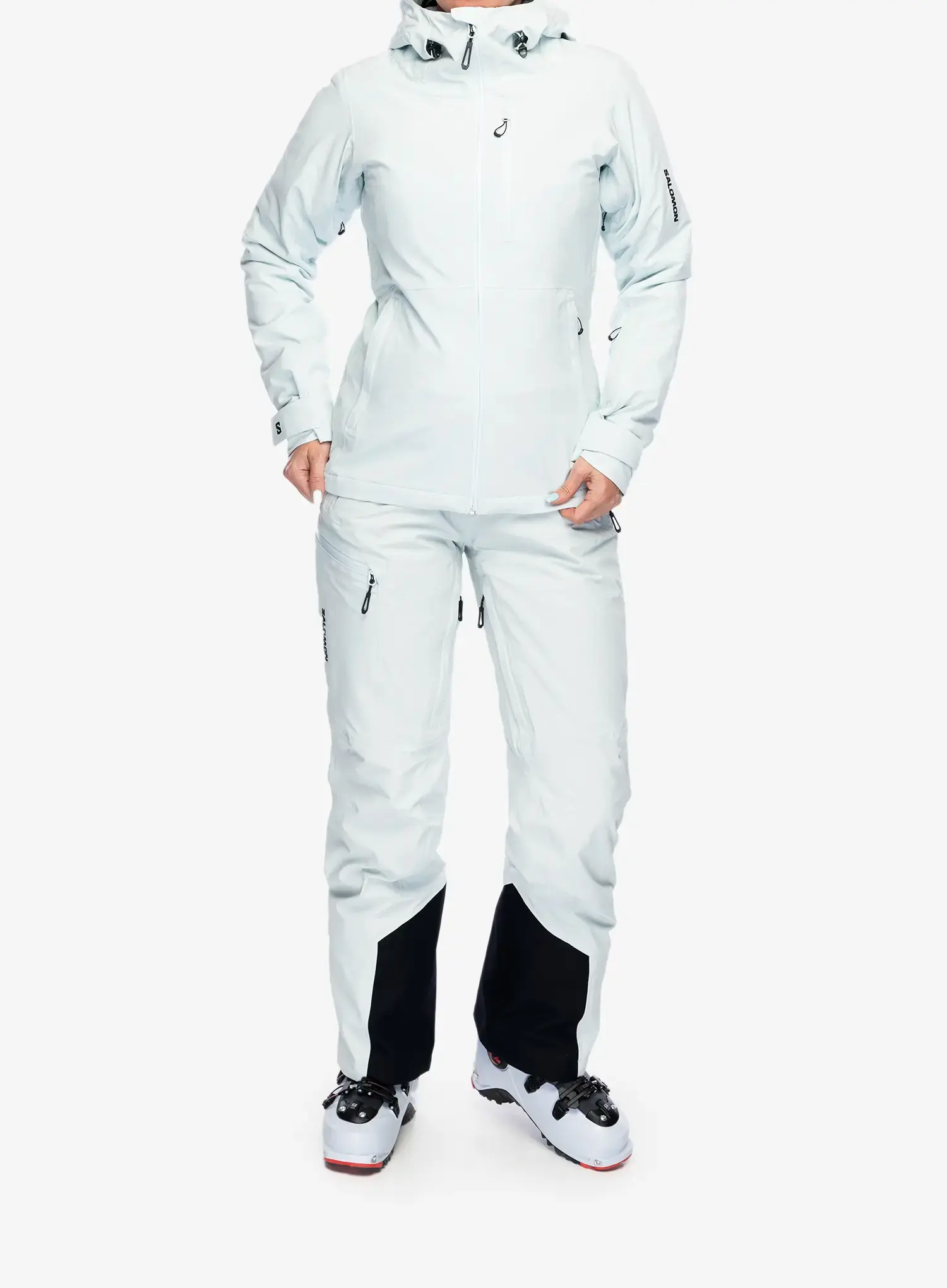 Куртка лижна жіноча Salomon Highland Jacket - misty blue