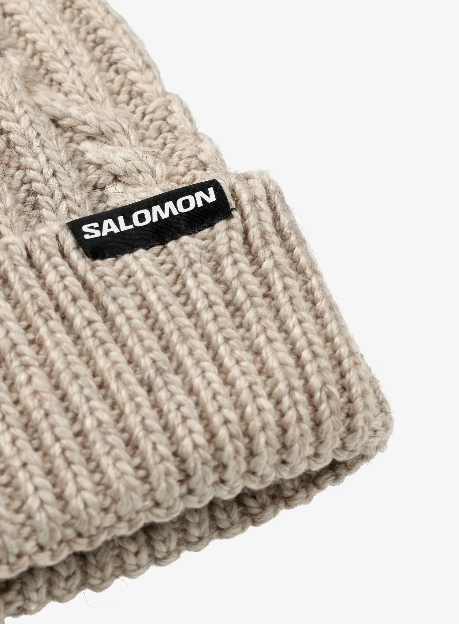 Шапка зимова Salomon Ivy Beanie - turtledove