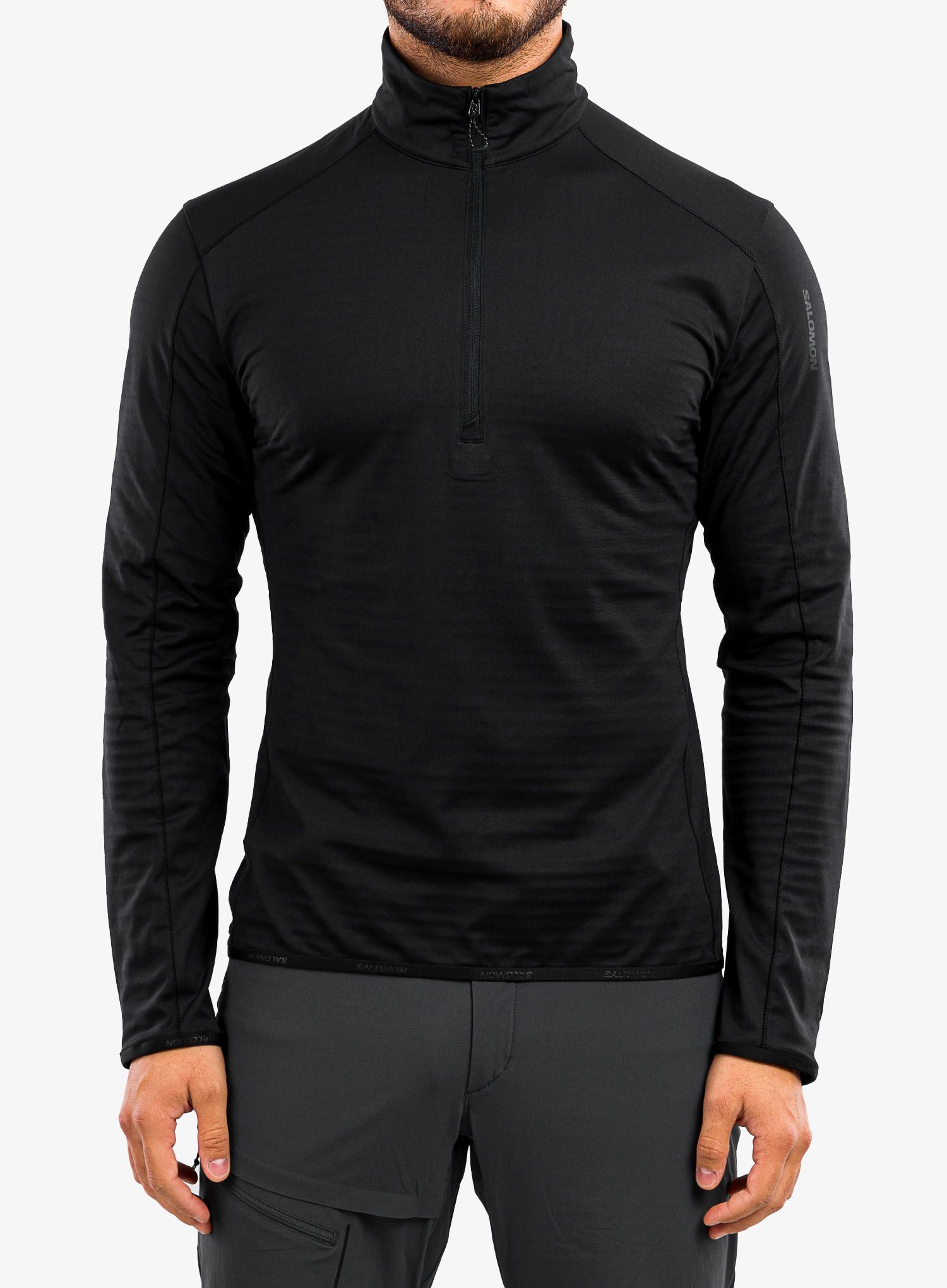 Кофта Salomon Msport Lightwarm Hz Mid - deep black