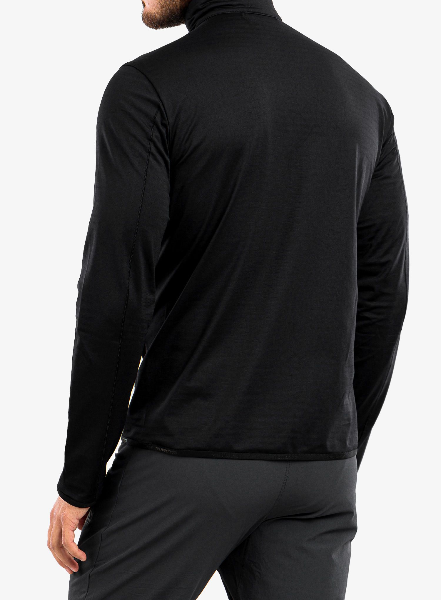 Кофта Salomon Msport Lightwarm Hz Mid - deep black