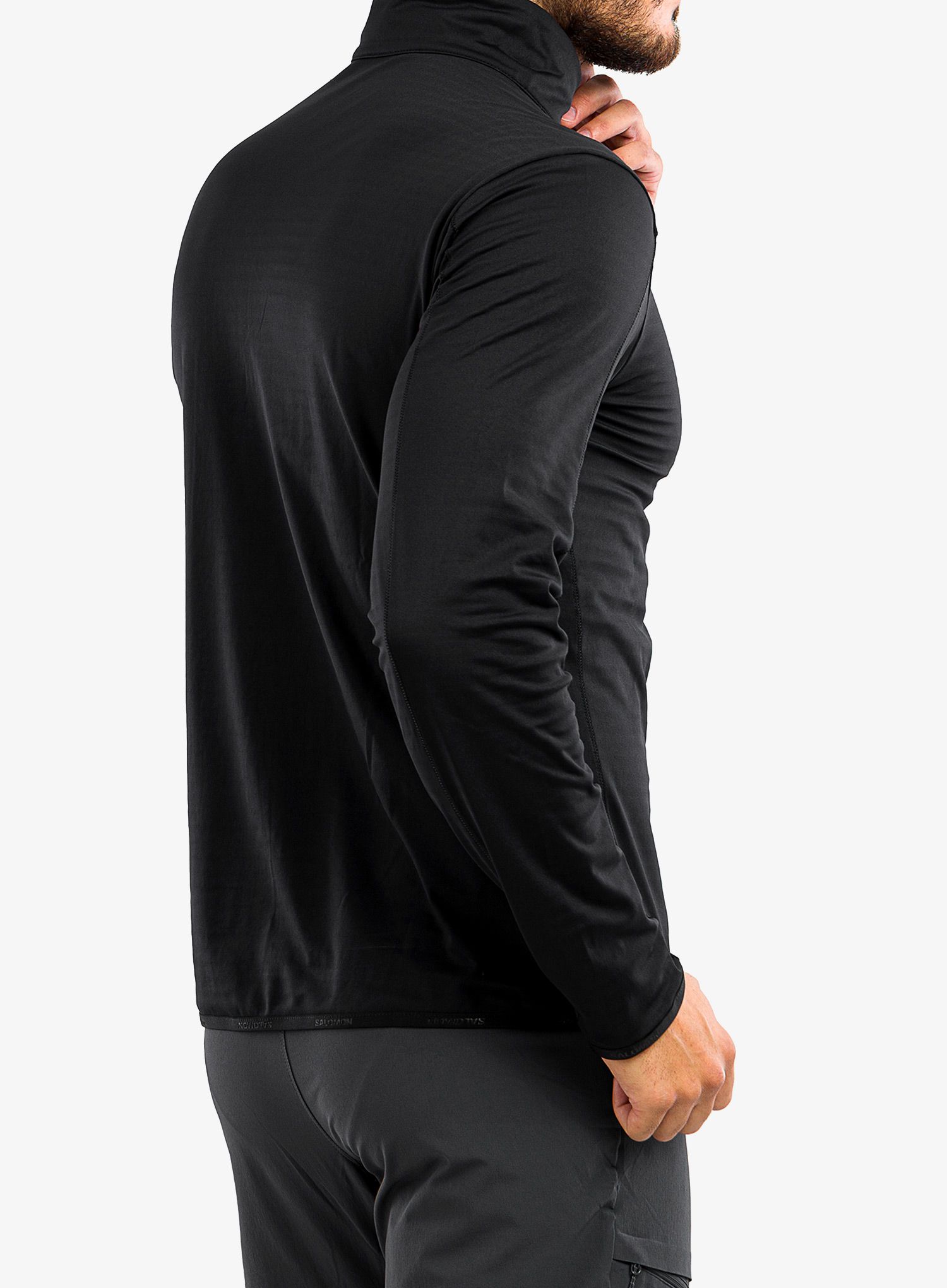Кофта Salomon Msport Lightwarm Hz Mid - deep black