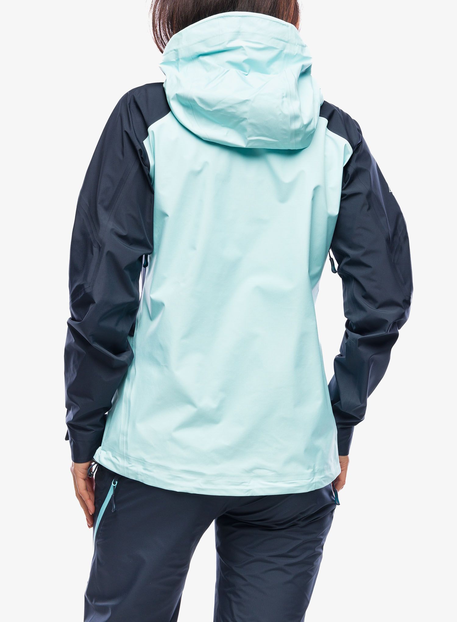 Куртка скітурингова жіноча Salomon Mtn Gore-Tex 3L Jacket - carbon/limpet shell